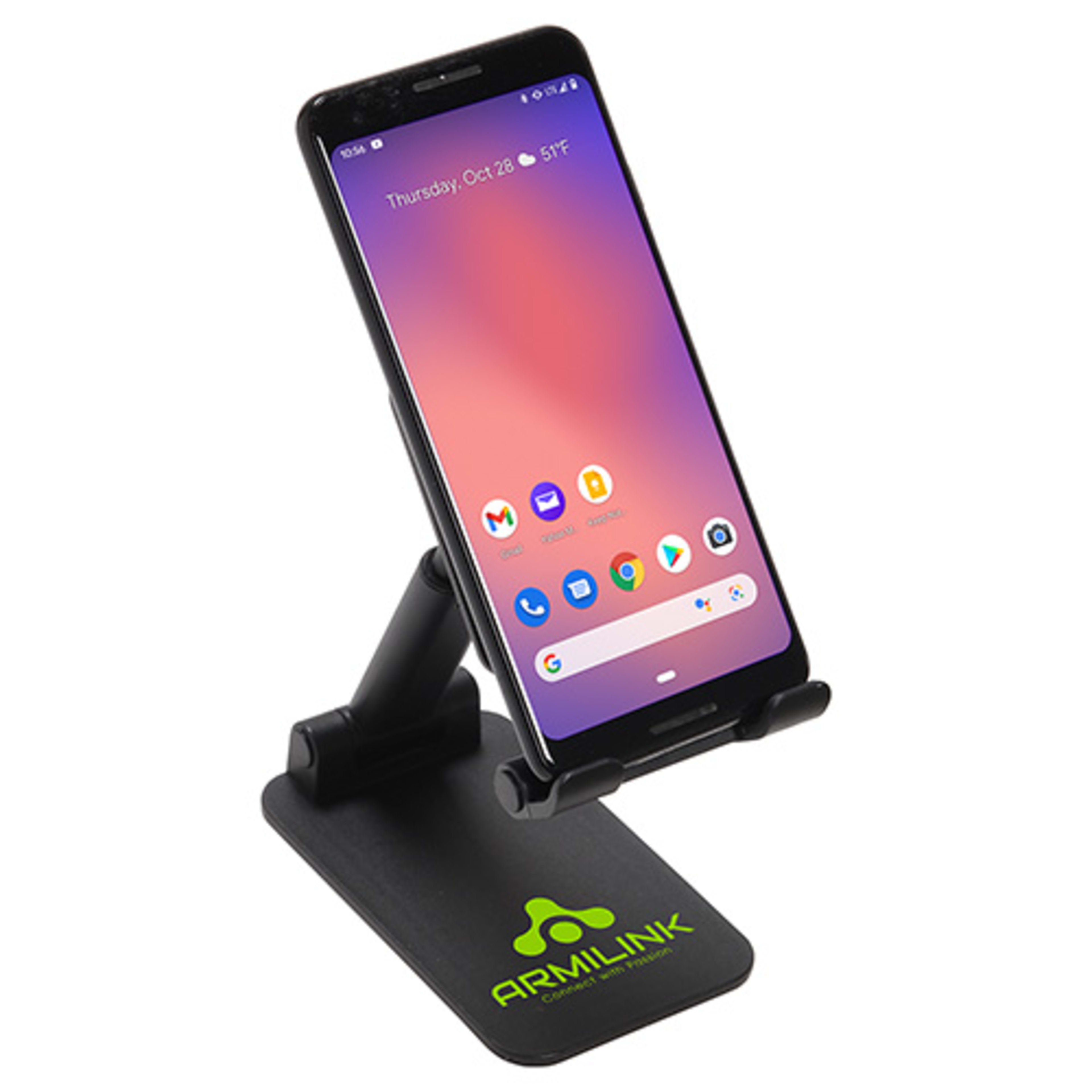 Easel Adjustable Phone Stand - promotional product with custom logo