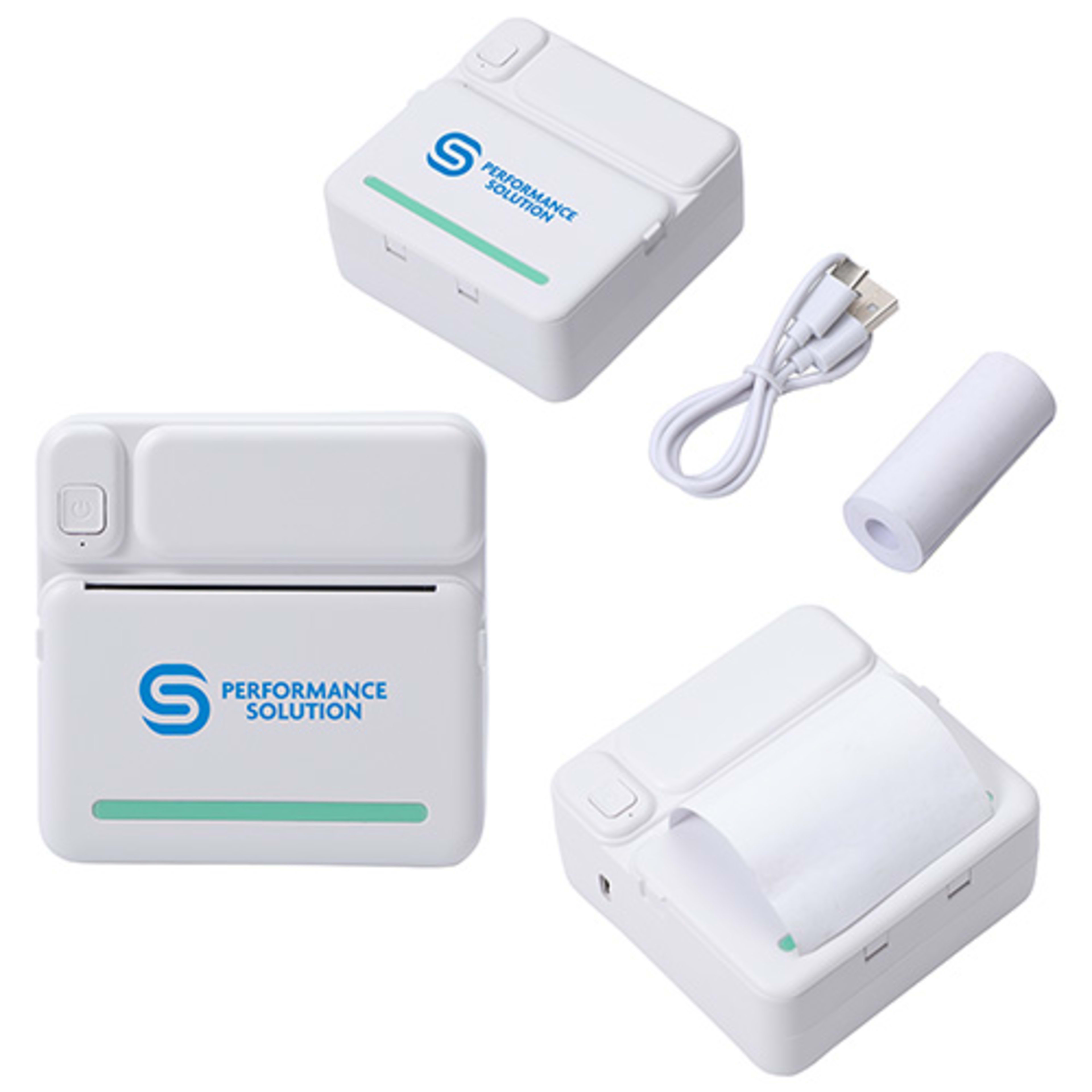Stub Portable Wireless Phone Printer - promotional product with custom logo