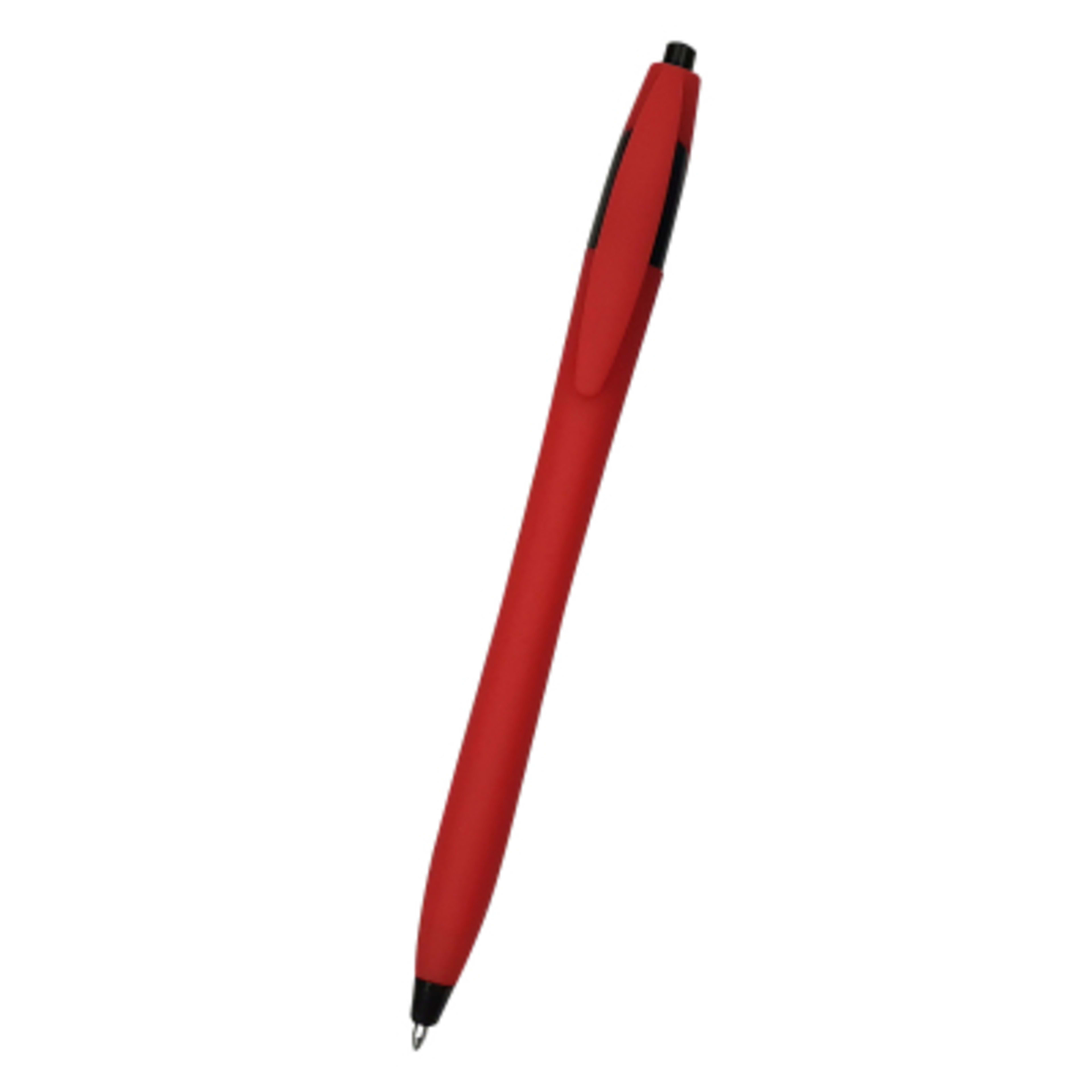 Ellie Pen Rubberized Dart Design Plunger - 5.75 in - Red - Front - product view 2