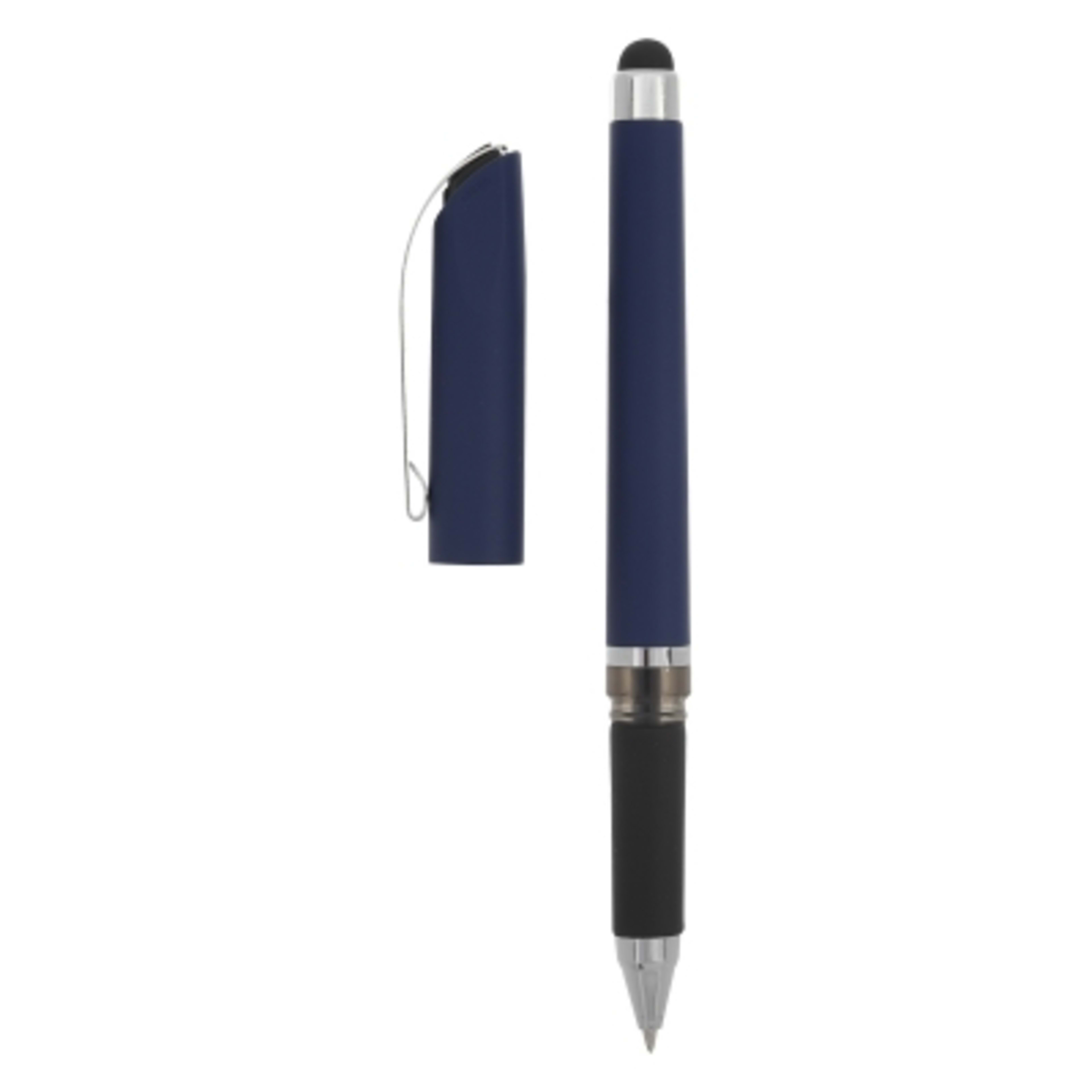 Avendale Velvet Touch Stylus Gel Pen - 5.75 in - Navy - Parts - product view 4
