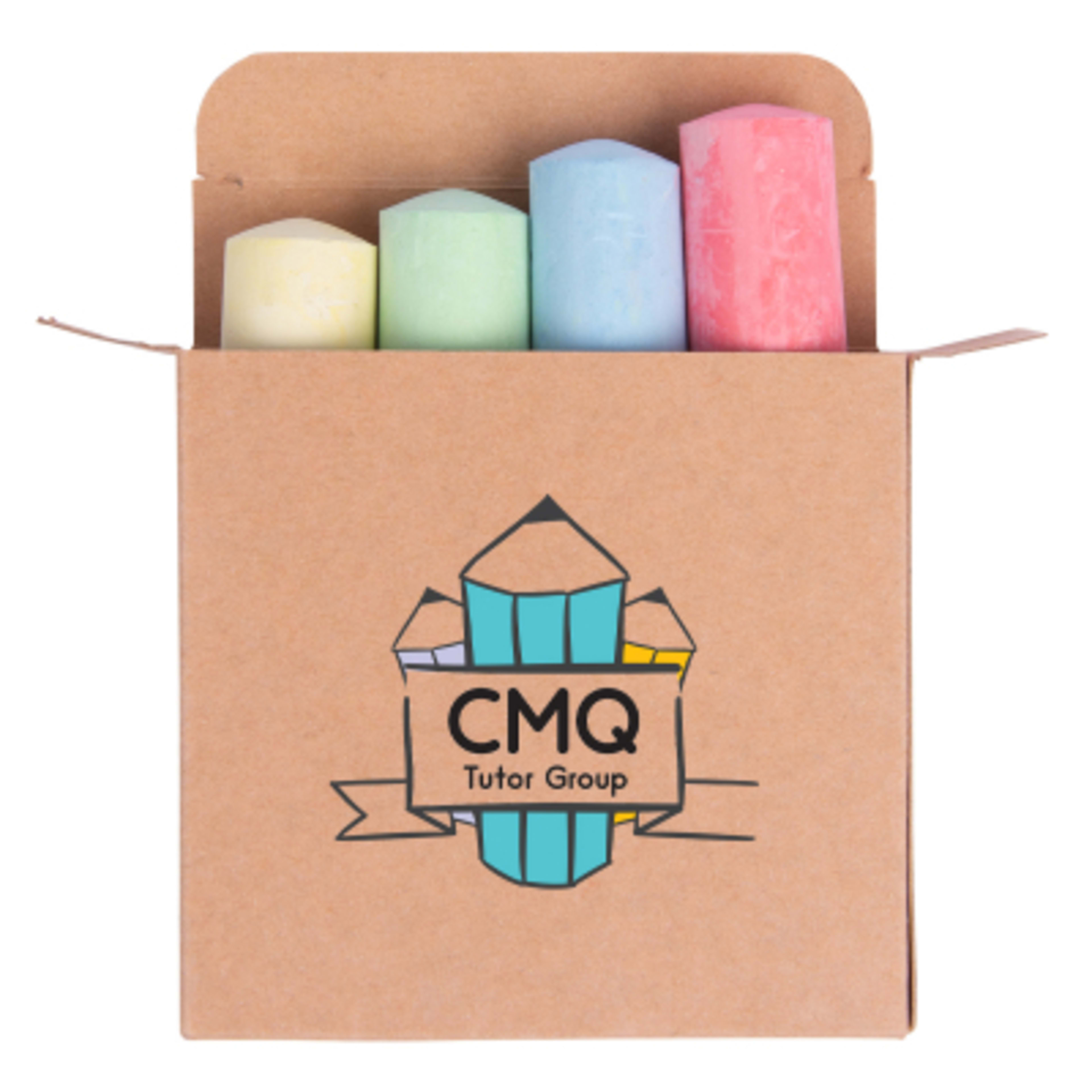 Chalk Set 4-Piece Multi-Color - 3 in - Group Shot - product view 1