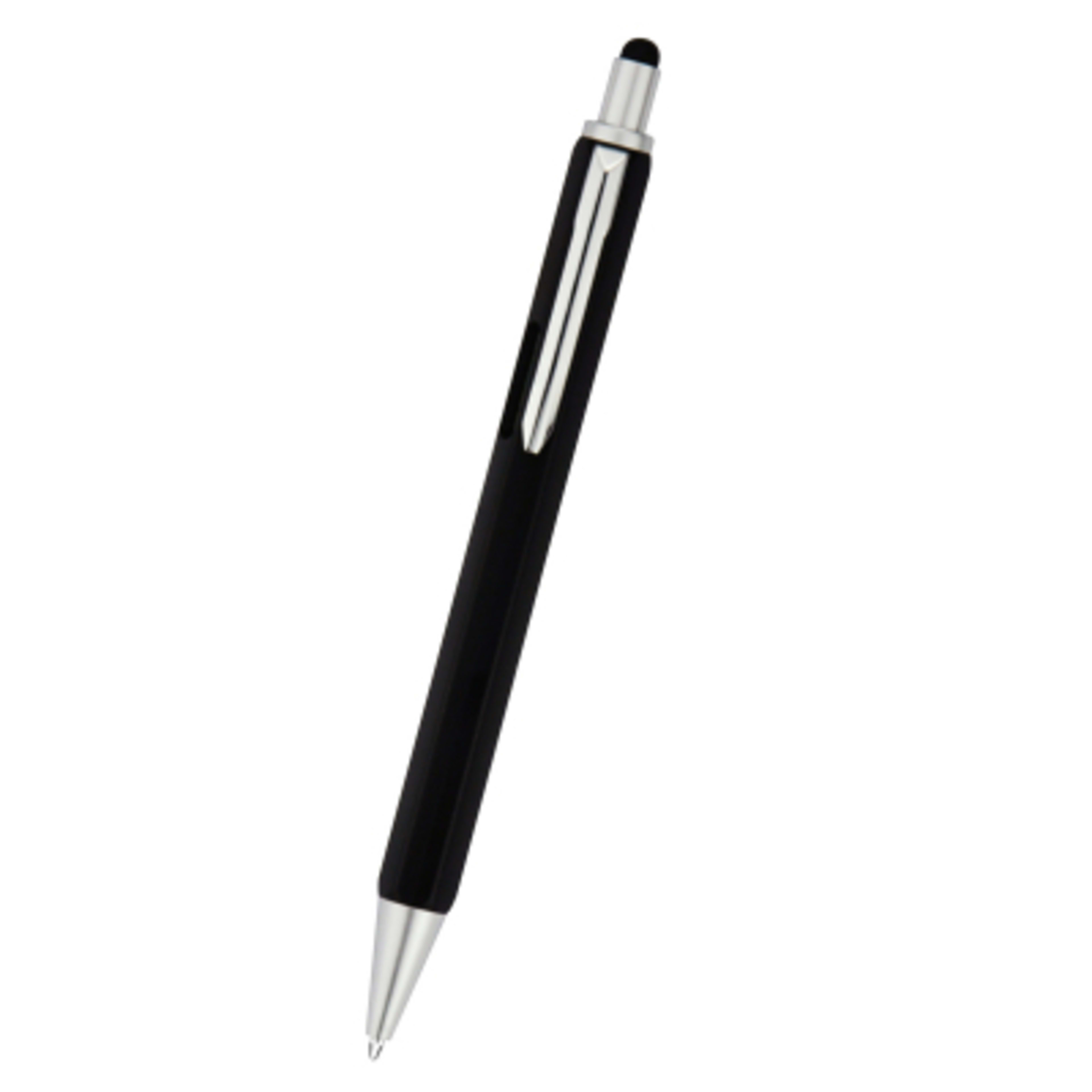 Stylus Pen 4-in-1 Carpenter Tool - 5.6 in - Black - Front - product view 2