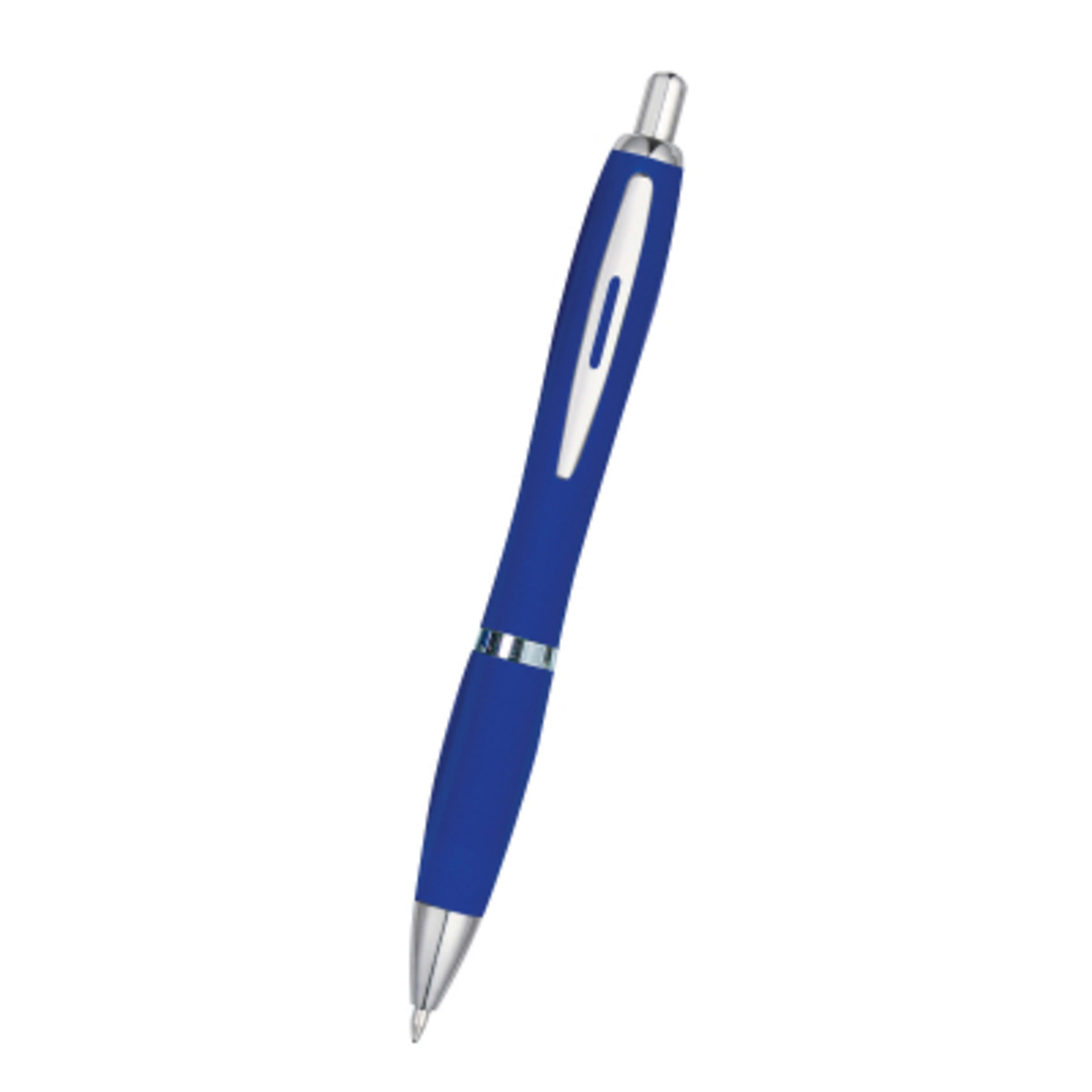 Pen Antimicrobial Satin Finish - 5.5 in - Blue/Blue - Front - product view 2