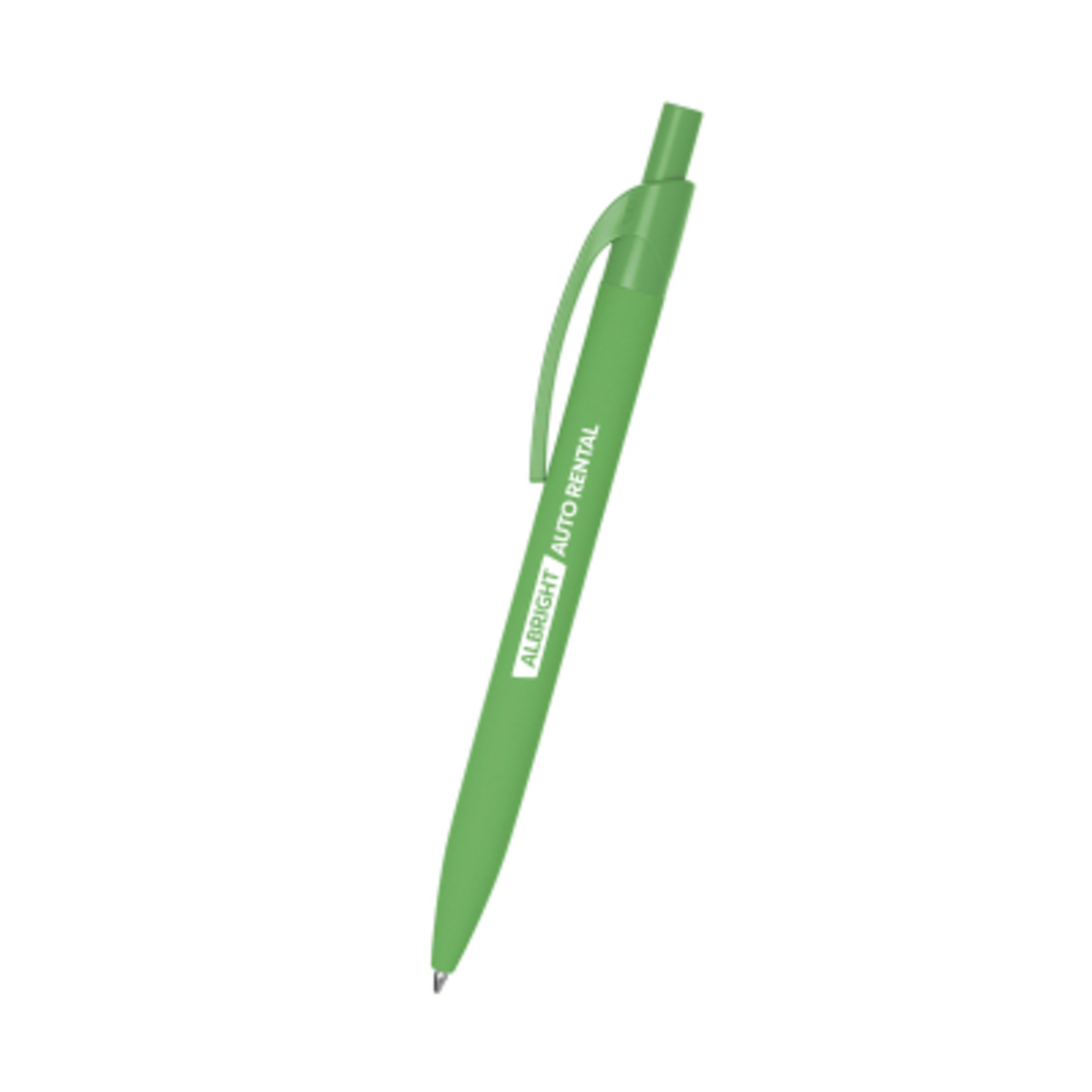 Pen Recycled Aluminum Rubberized Plunger Action - 5.5 in - LTG - Silkscreen - product view 13
