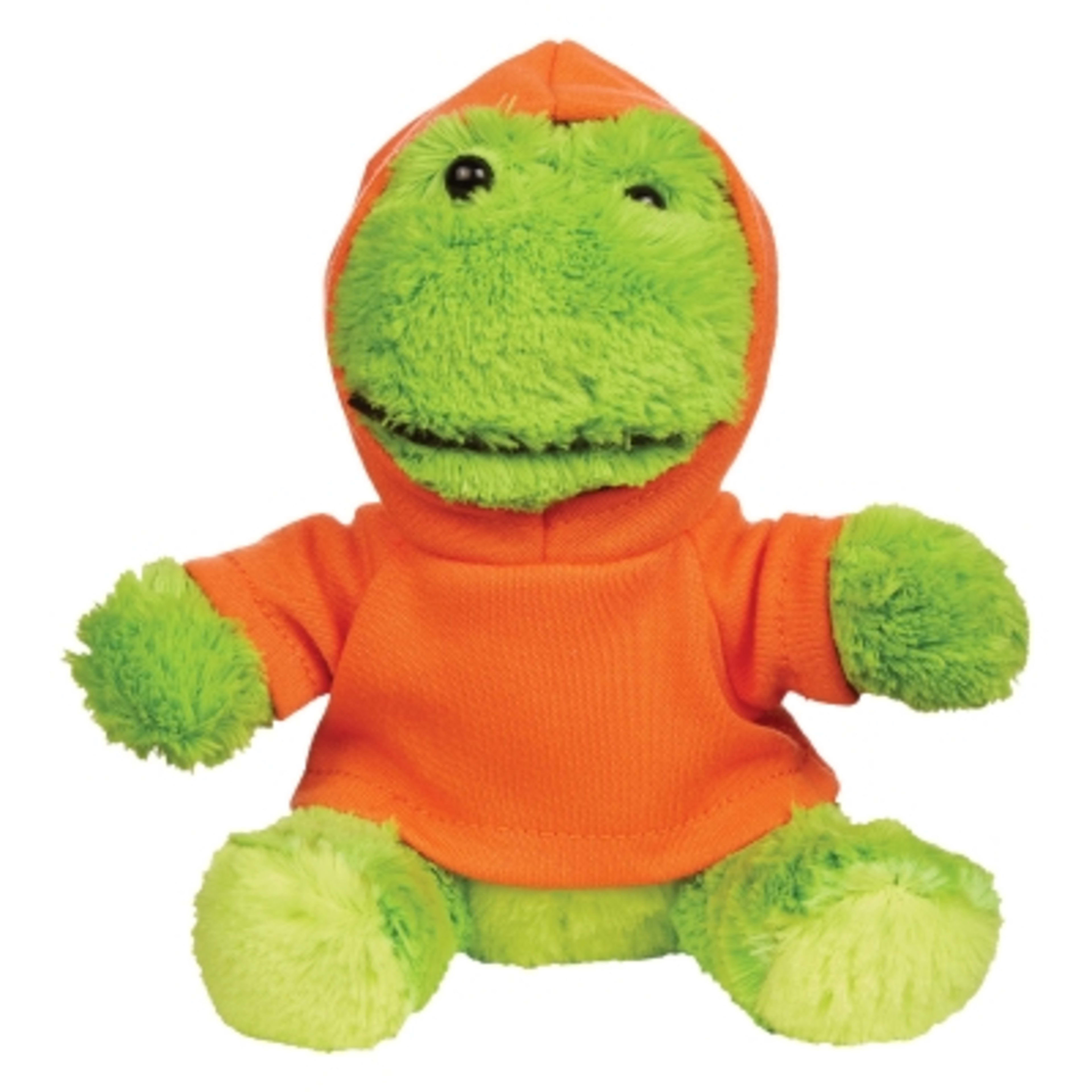 Plush Frog with Customizable Clothing - 6 in - FRO - HOODIE - product view 6