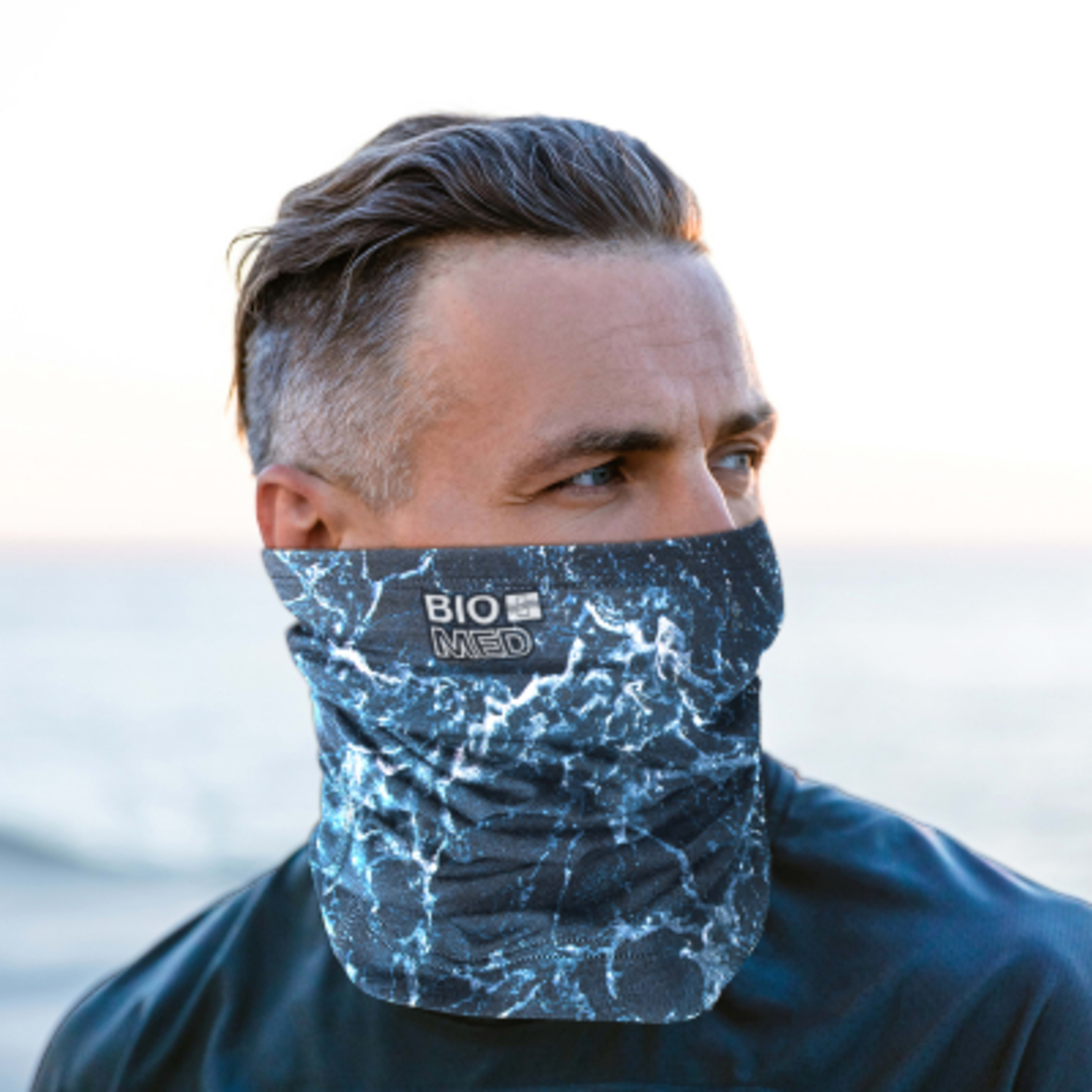 Gaiter Mask Polyester Microfiber Seamless Tube - 19.25 x 9.8 in - Face Mask - product view 4