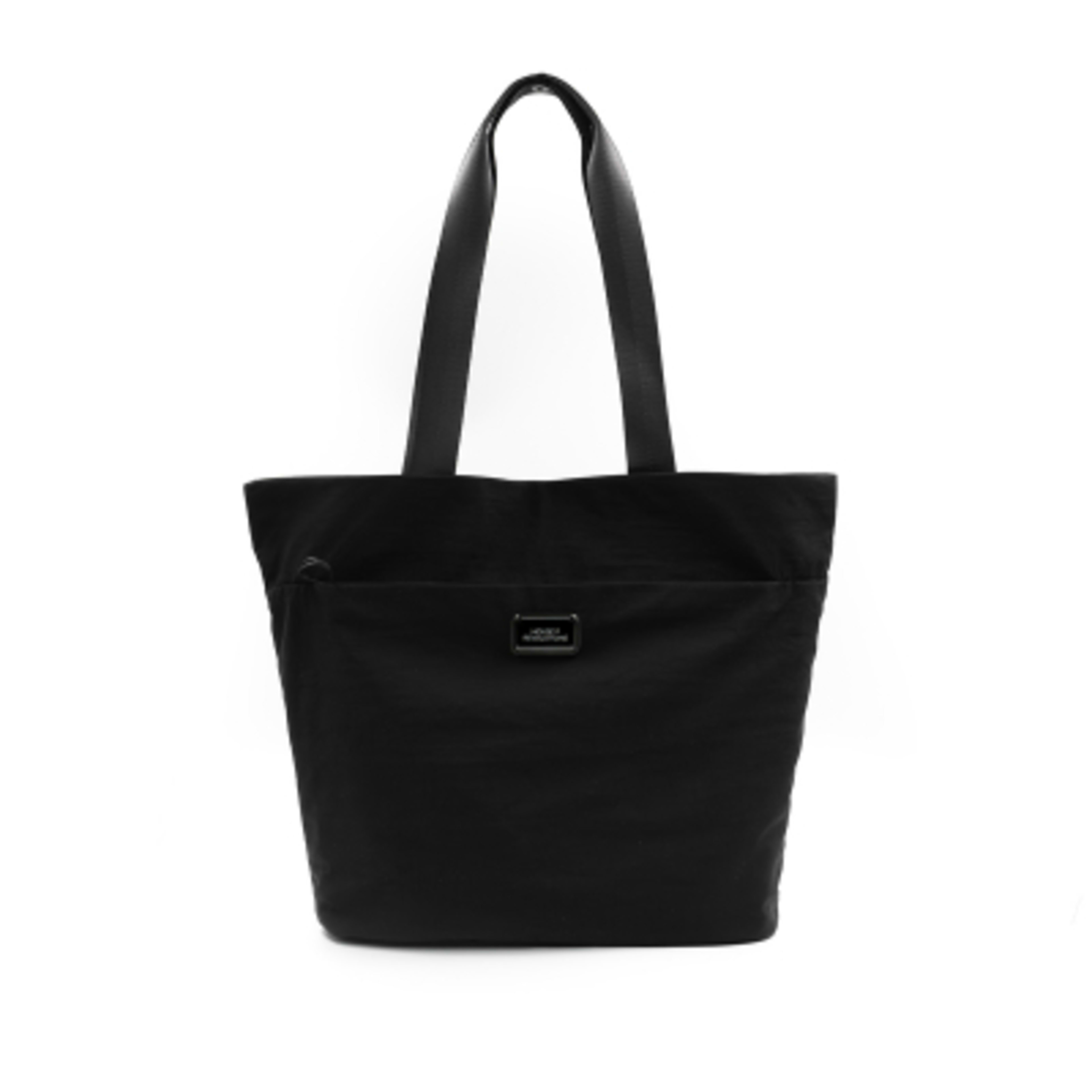 Custom Tote Bag Multi Pocket Recycled Nylon Water Repellent - 22L - Charcoal - Laser - product view 3