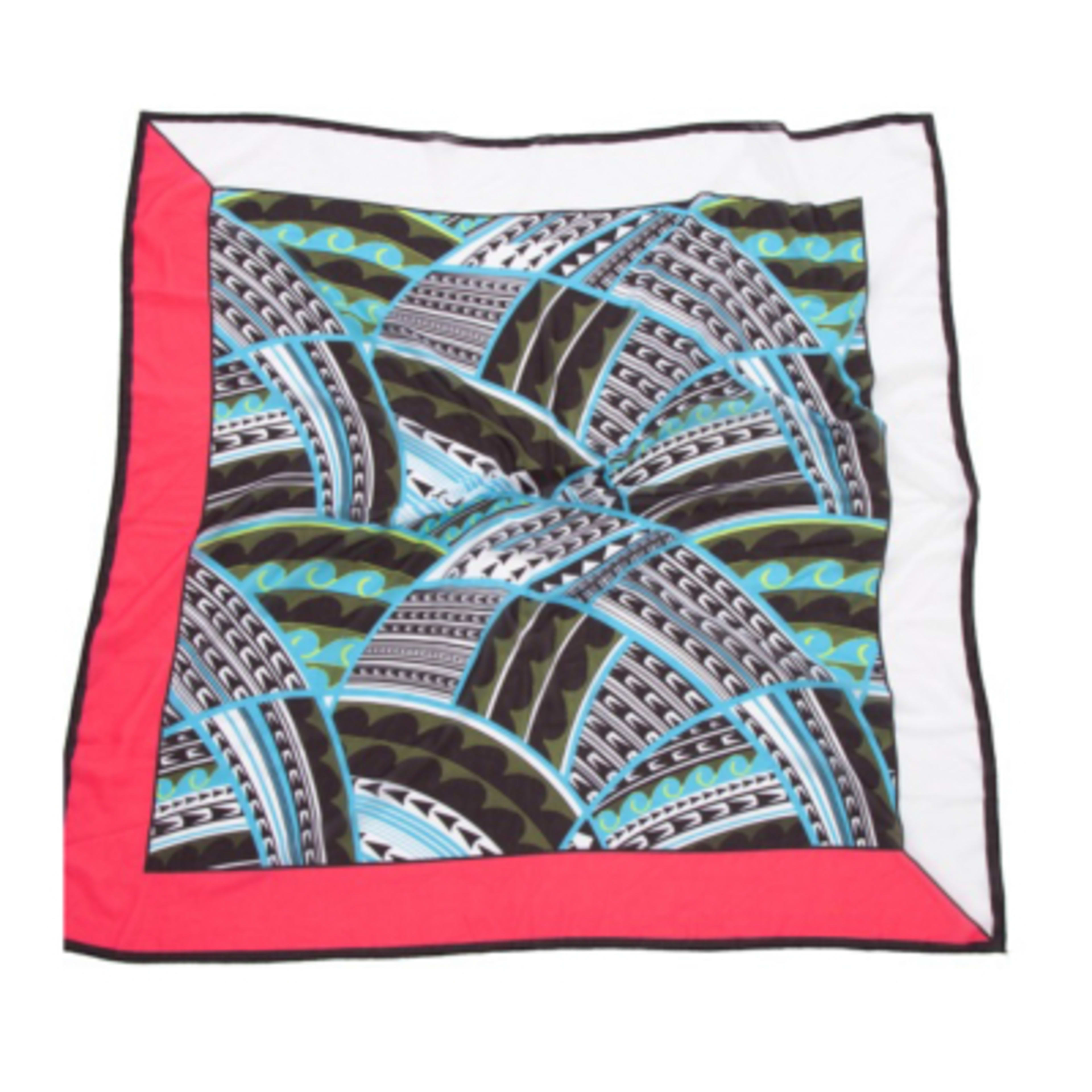 Pashmina Scarf Full Color Sublimation Polyester - 55 x 40 in - Group Shot - promotional product with custom logo