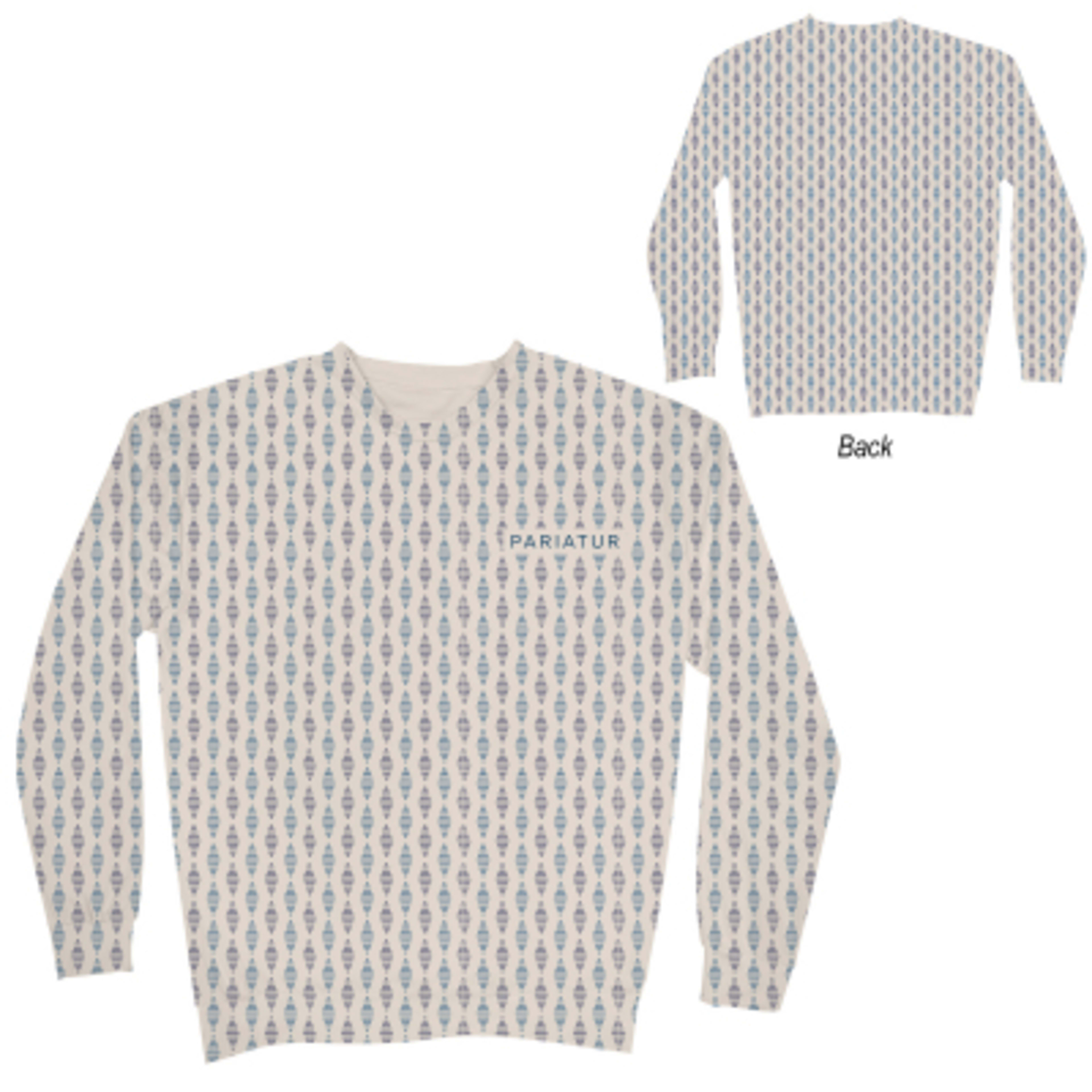 UPF 30+ Crewneck Sweatshirt Sublimated Polyester 9.2 oz - Group Shot - promotional product with custom logo