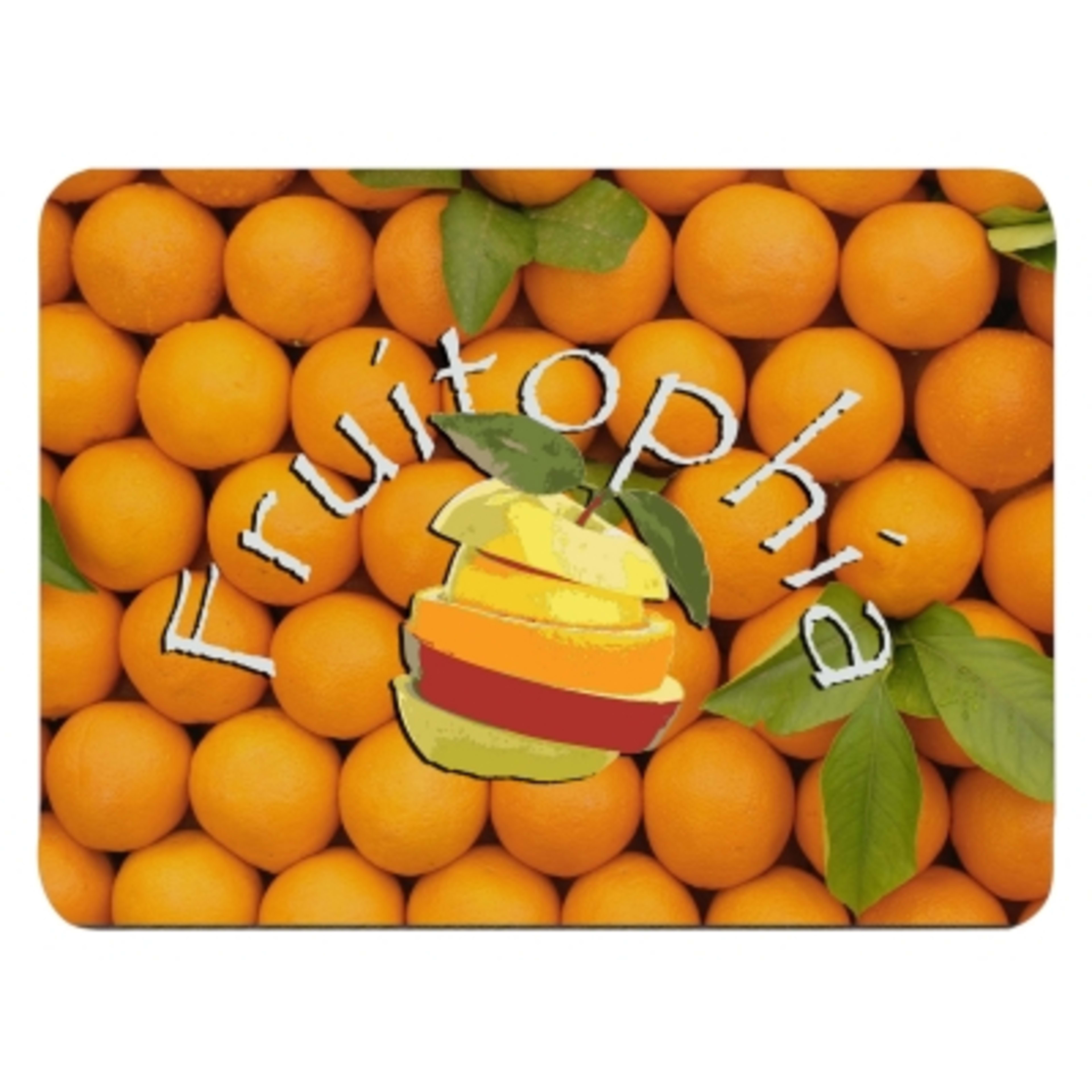 Mouse Pad Full Color Rectangle Rubber - 9.25 x 7.75 in - Group Shot - promotional product with custom logo