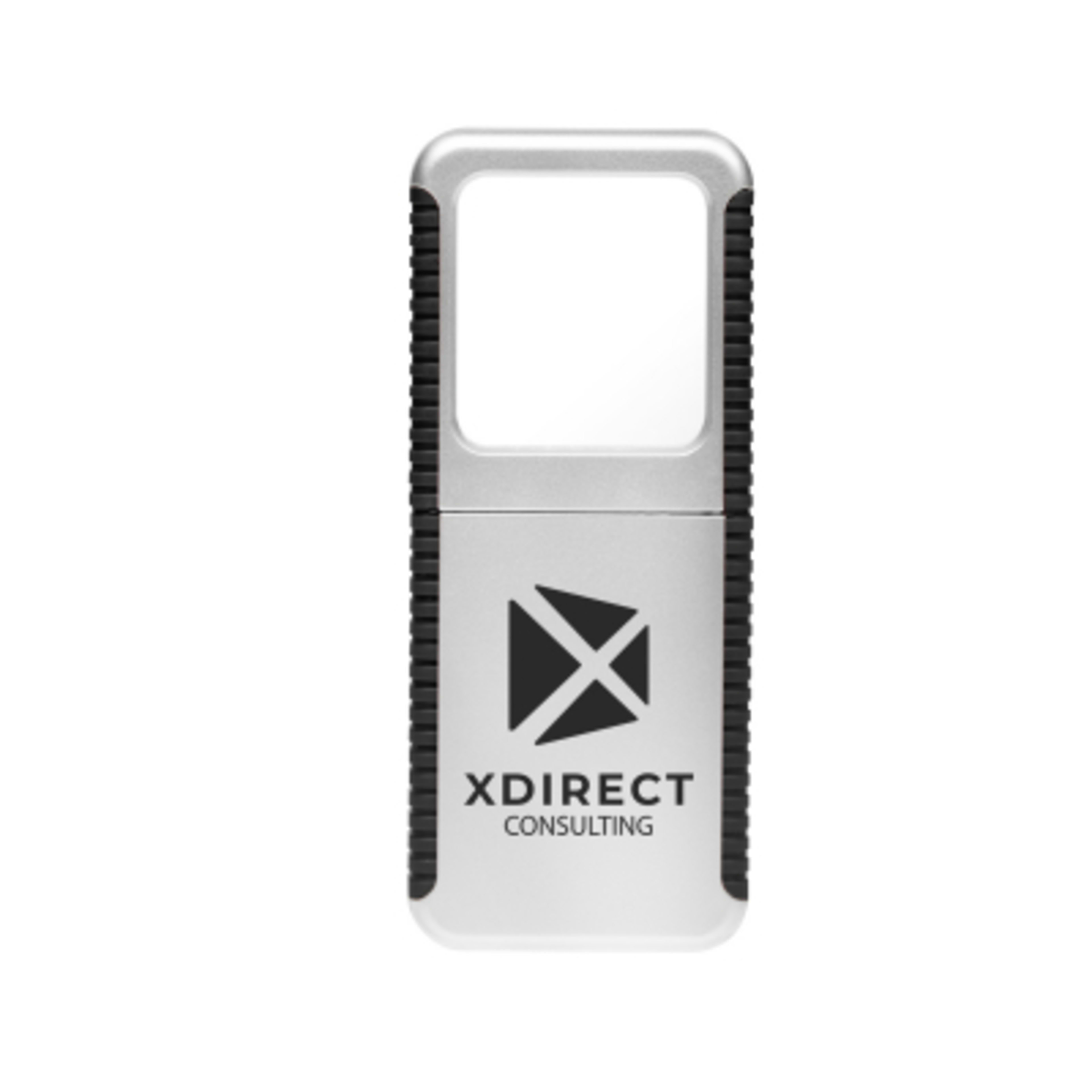 Magnifier and Light 3x Magnification LED - 2 x 4.5 in - Silver/Black - Silkscreen - product view 1