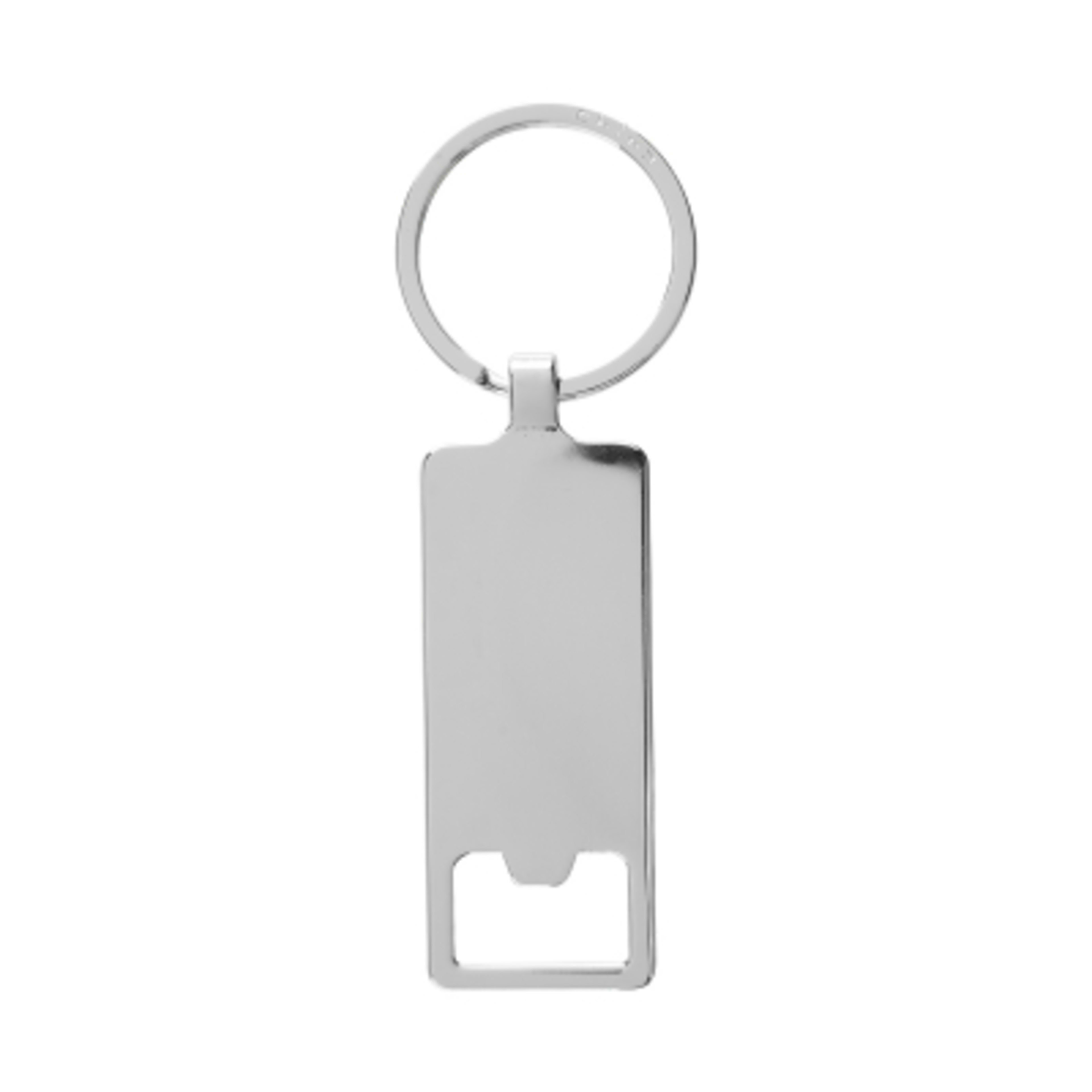 Bamboo Key Tag with Bottle Opener Zinc Alloy - 3 x 1 in - BAM/BOO - Back - product view 2