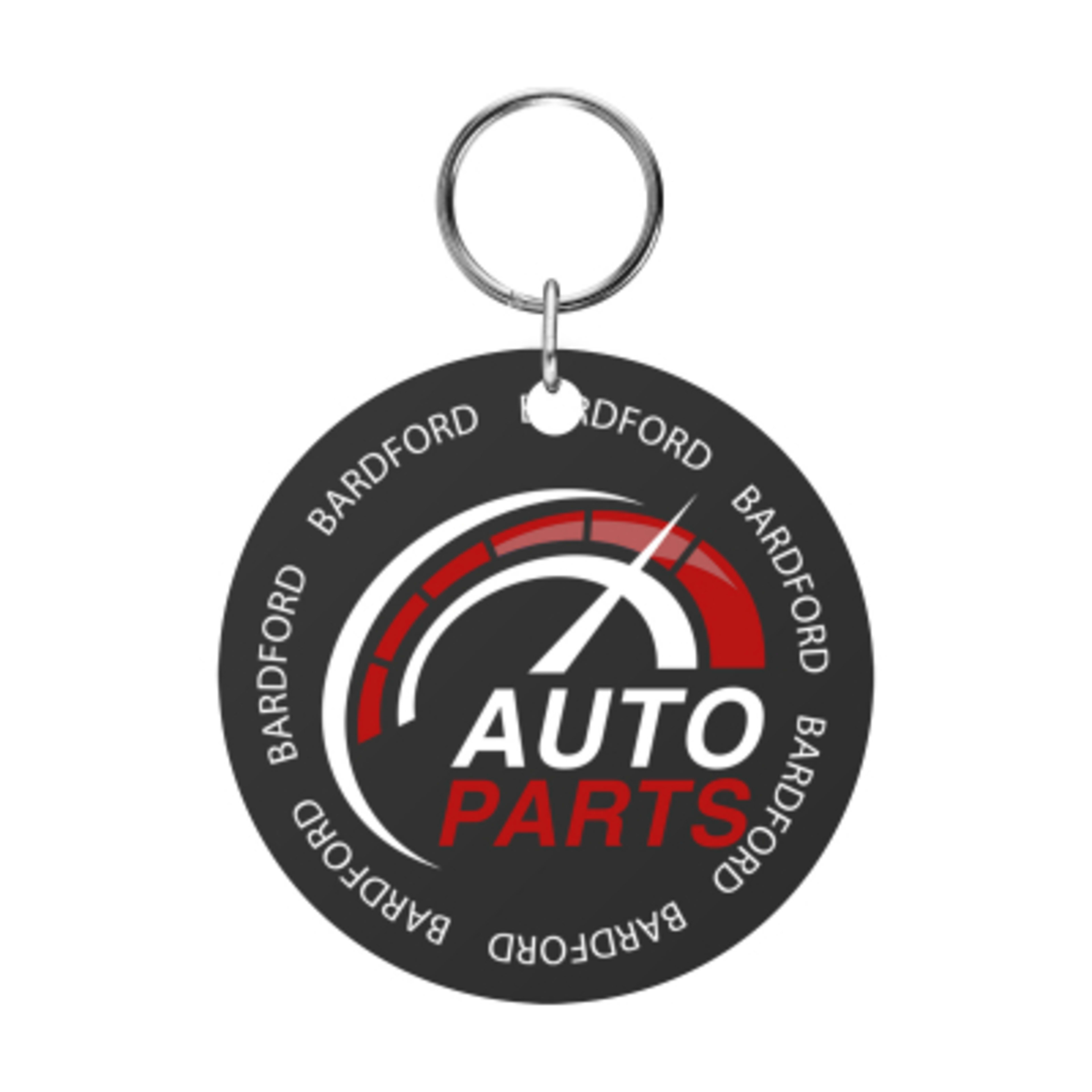 Wood Key Tag Full Color Edge-to-Edge - 6 x 1 in - WOO - 4CP - product view 2