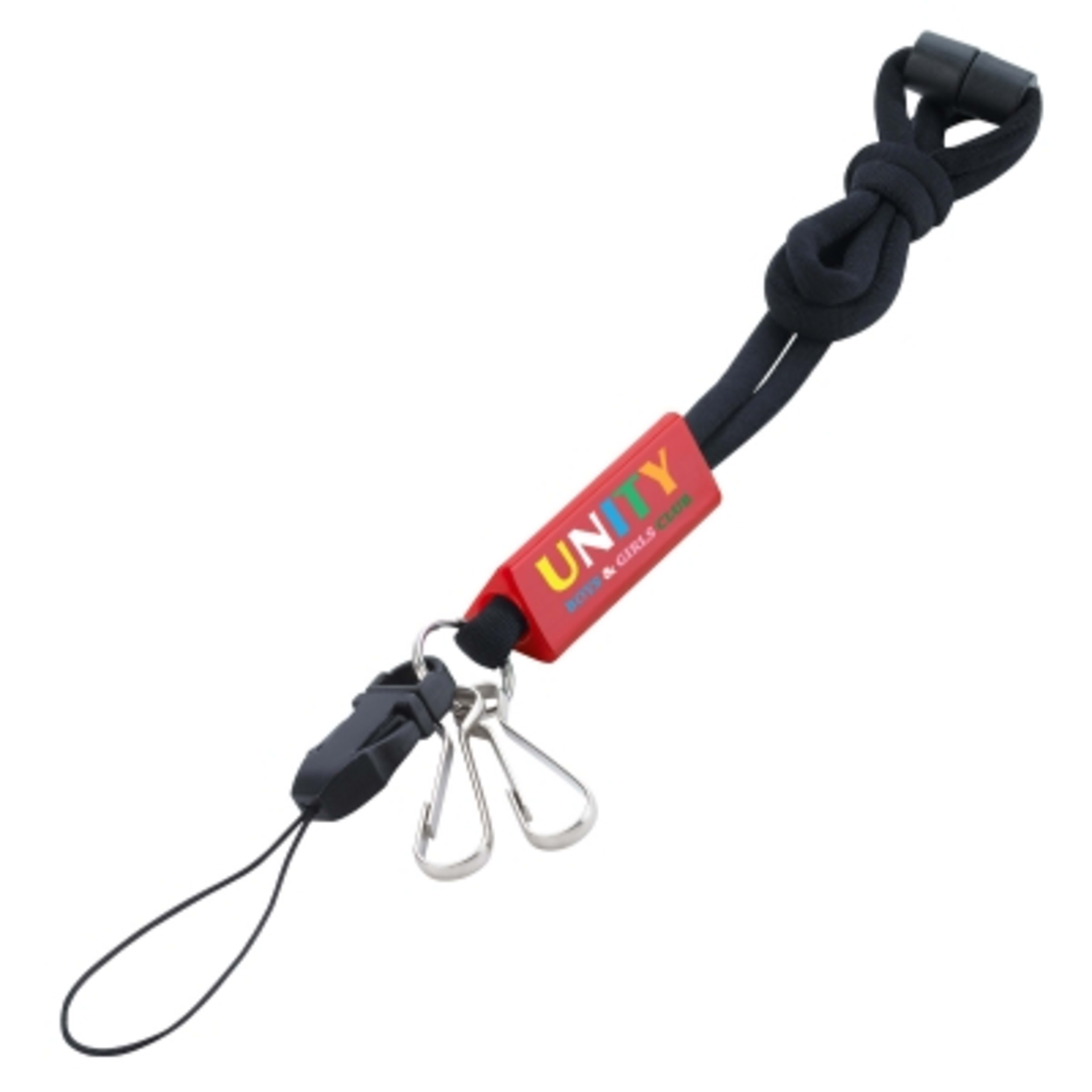 Custom Lanyards Utility with Breakaway Safety Cord - 15.5 in - digibrite - product view 4