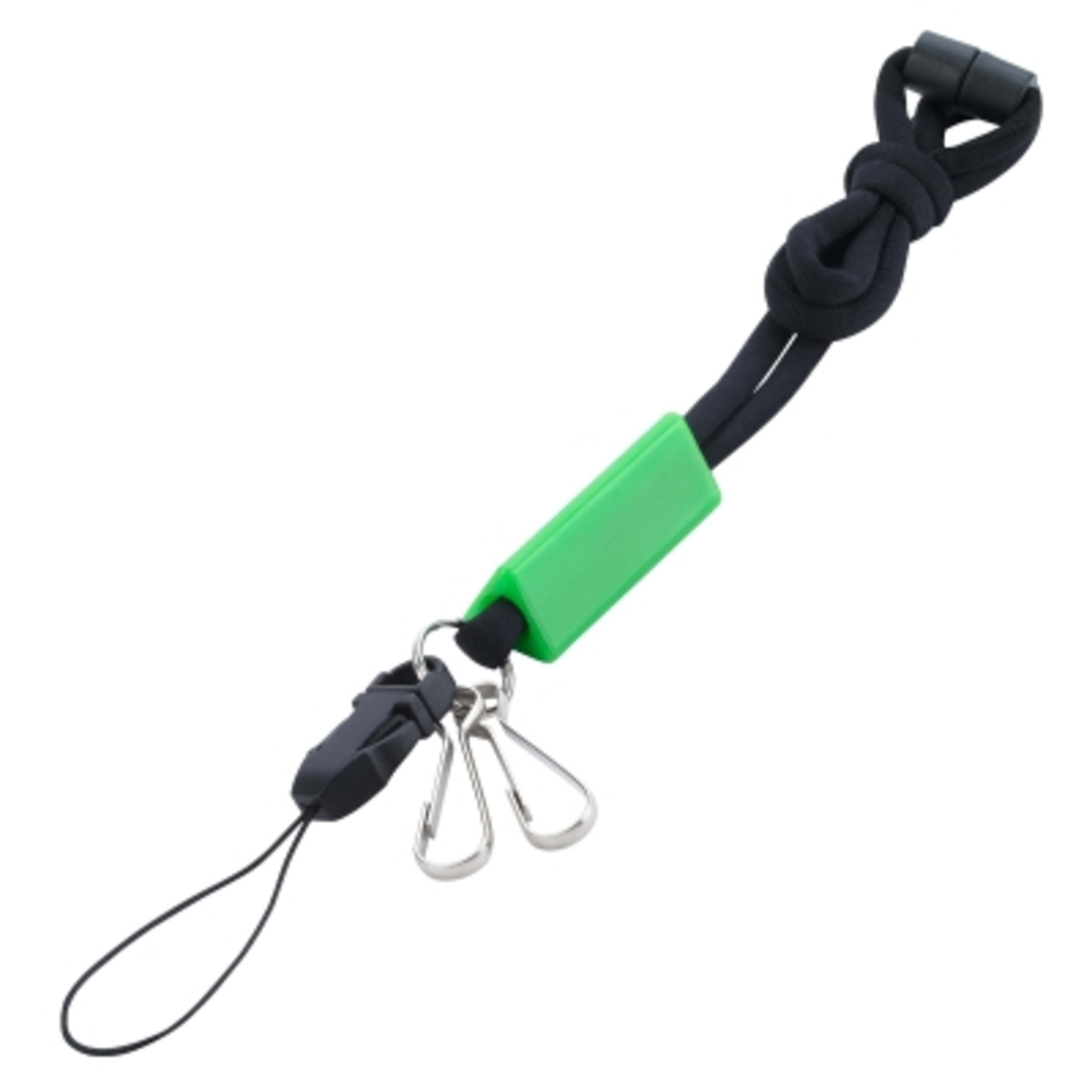 Custom Lanyards Utility with Breakaway Safety Cord - 15.5 in - green - product view 5