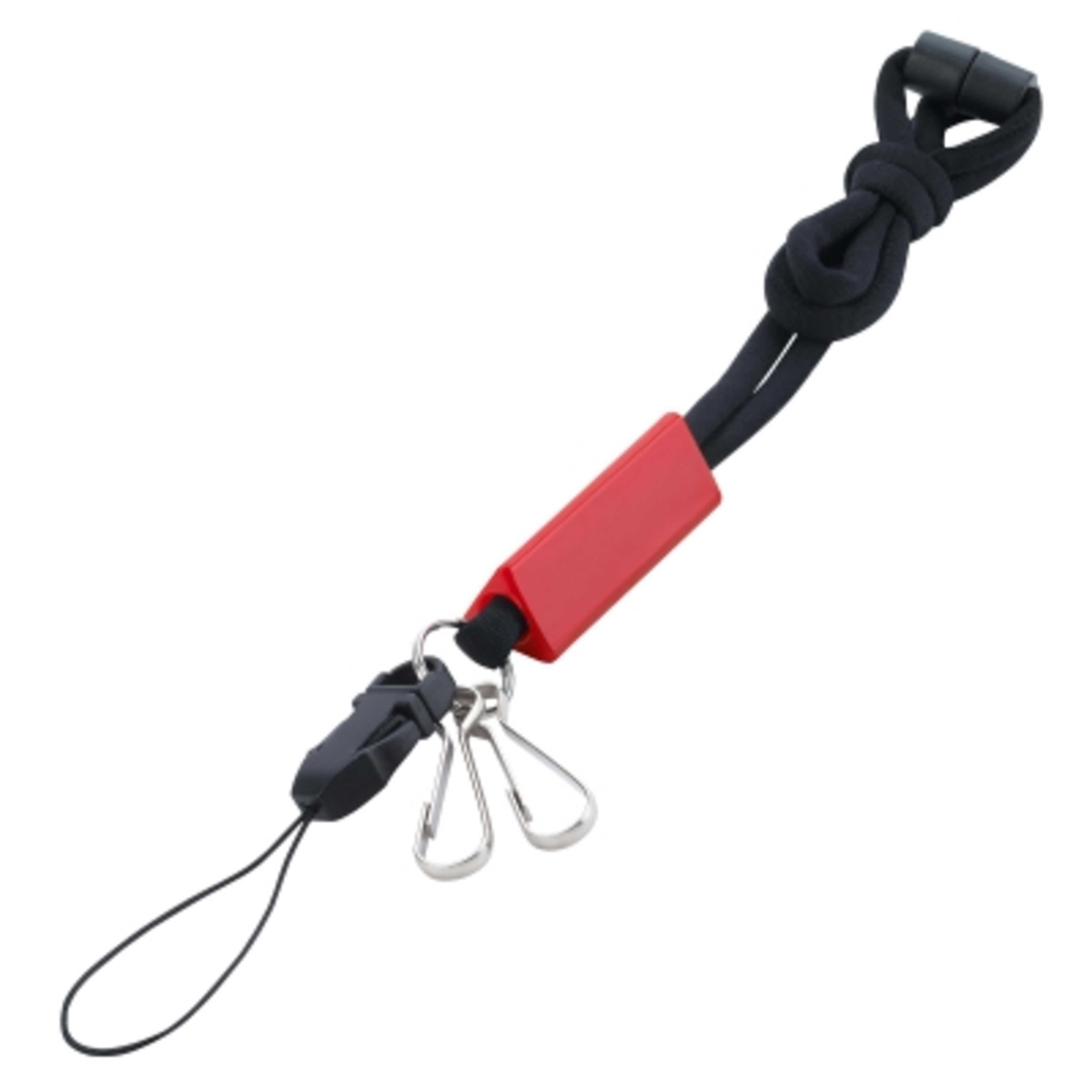 Custom Lanyards Utility with Breakaway Safety Cord - 15.5 in - red - product view 6