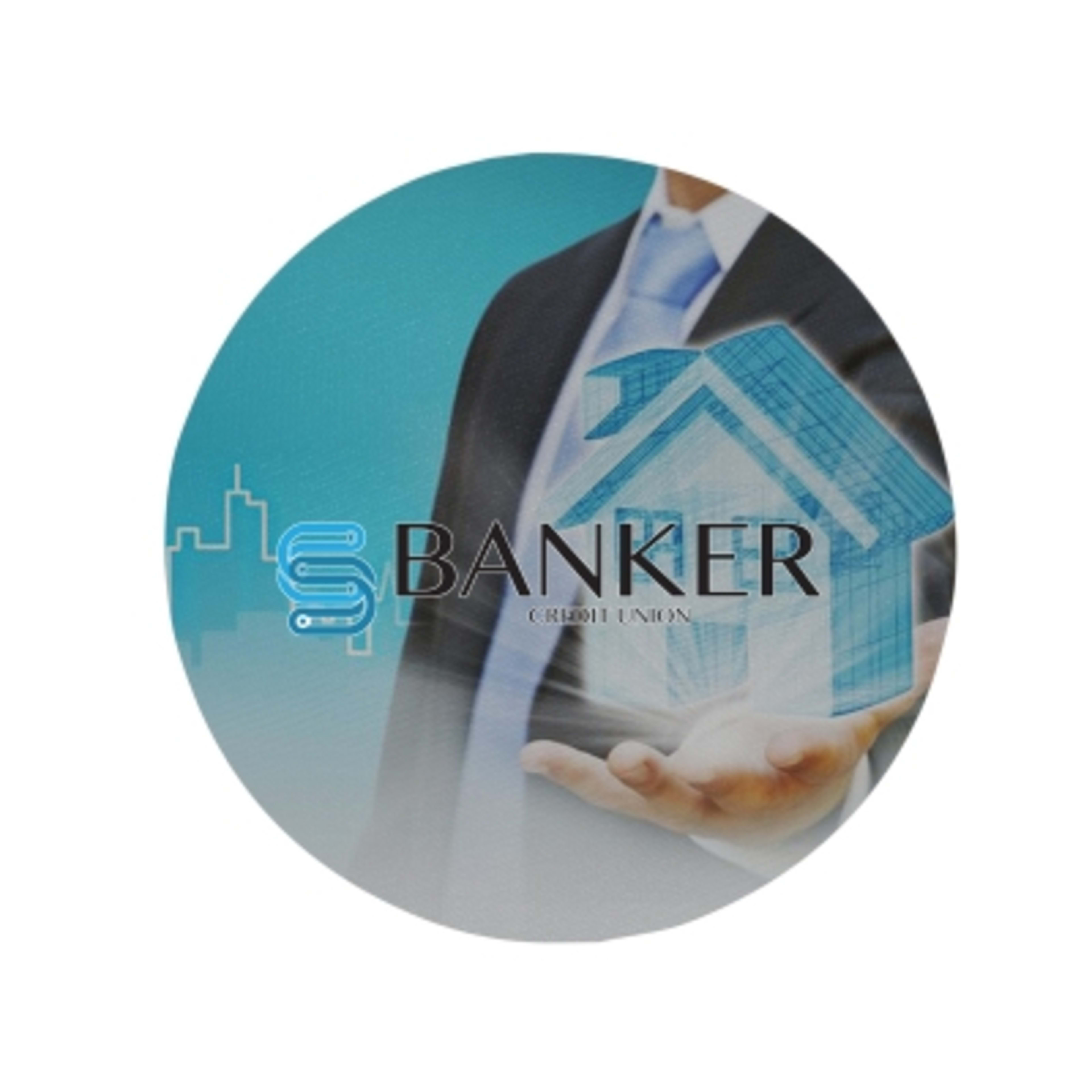 Jar Opener Neoprene Round Mouse Pad Dual Use - 5 in - White - 4CP - product view 2