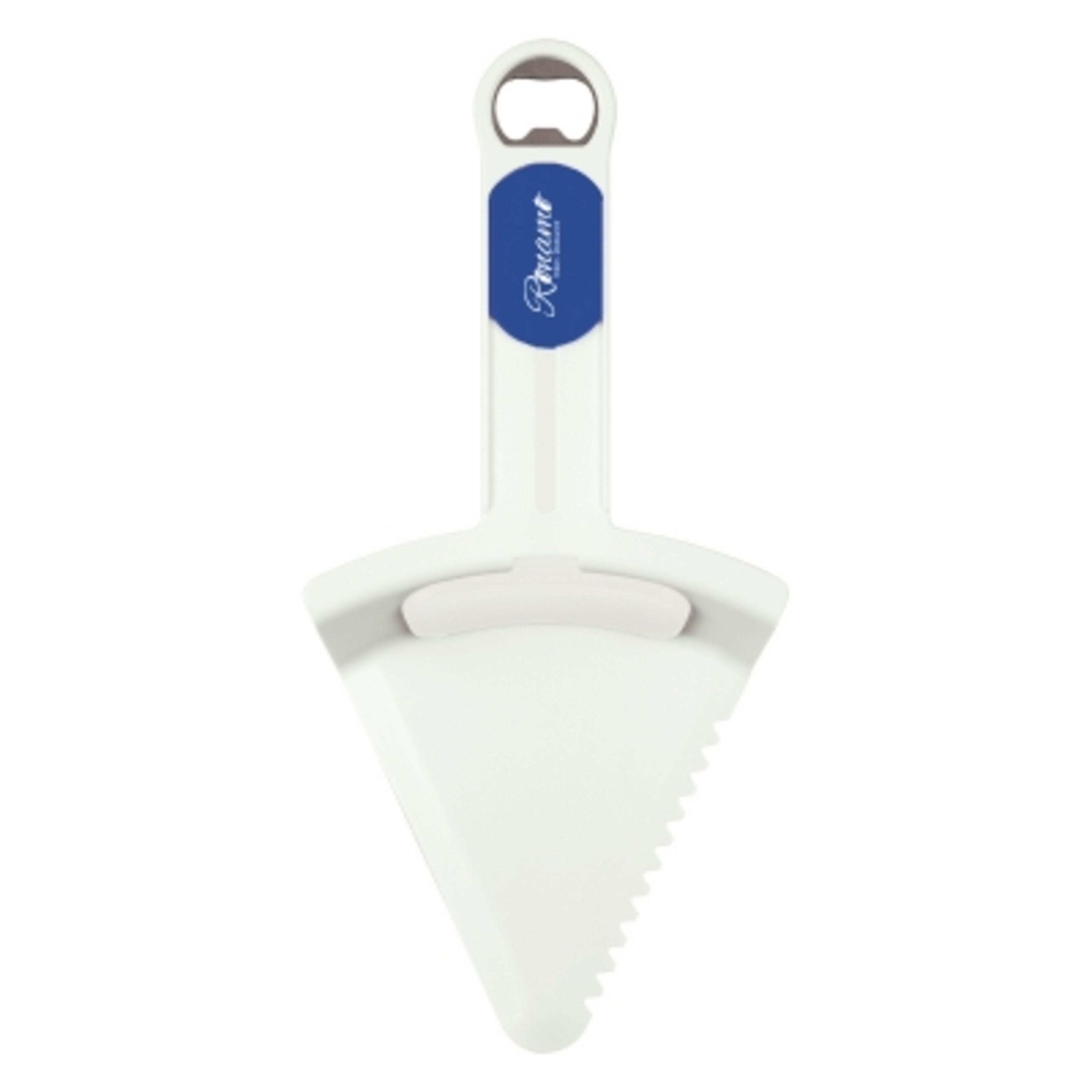 Slice Serving Cutter for Pizza and Cakes - 10 in - Blue - Padprint - product view 1