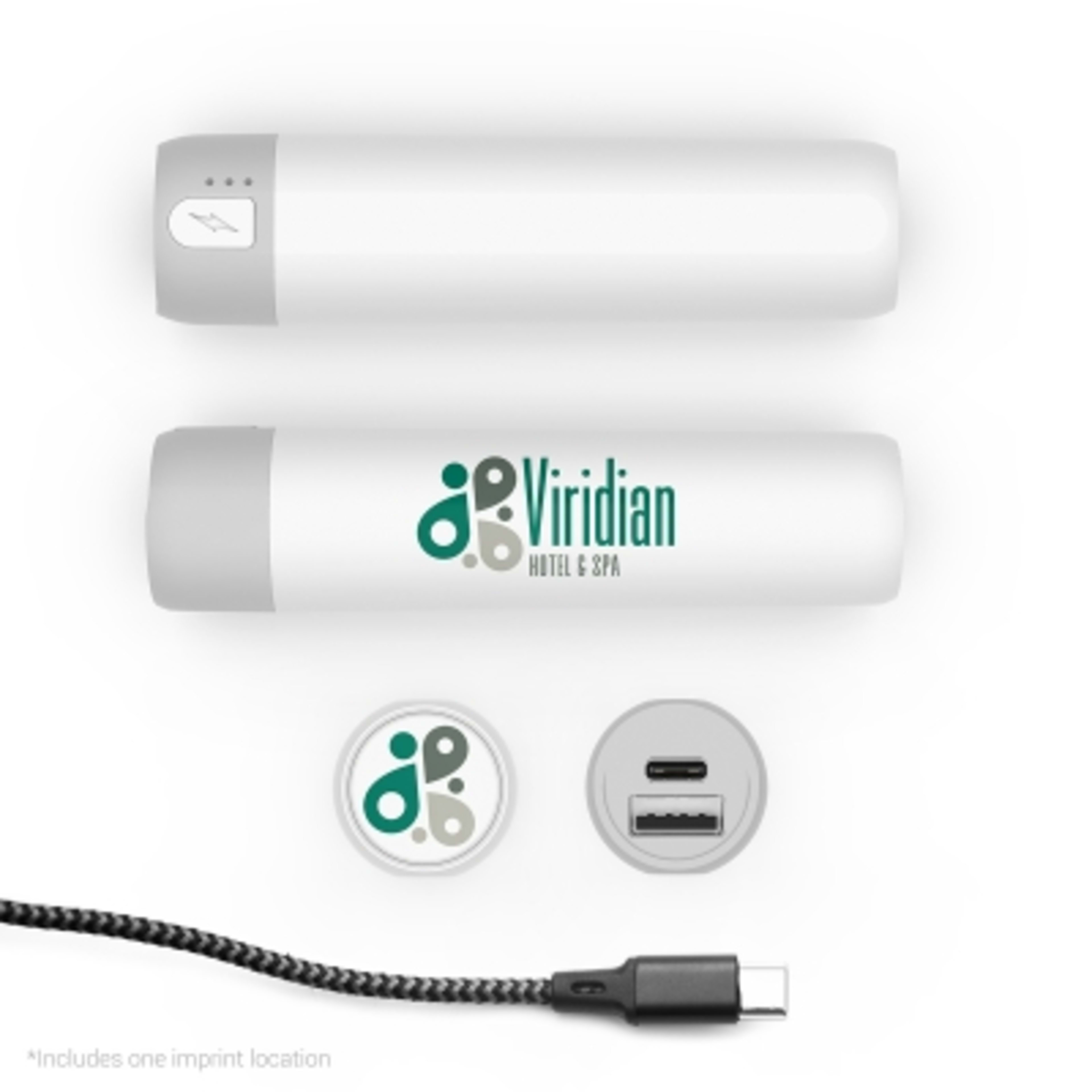 Powerstick Nova Mobile Charger 2200 mAh - 3.88 x 0.98 in - Group Shot - product view 2