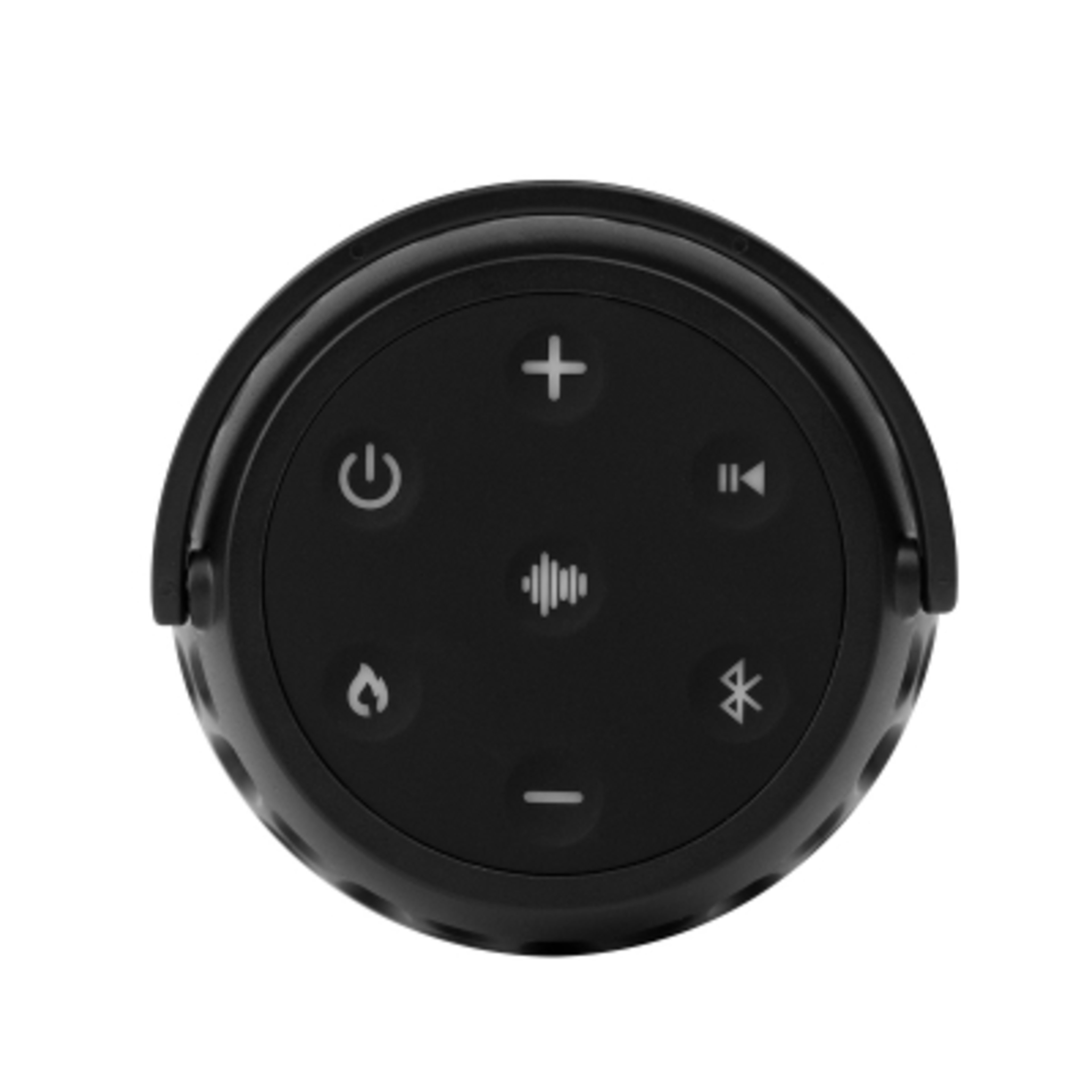 Speaker Flame Lantern Bluetooth Sound Machine - 3.75 x 6.75 in - Black - Top - product view 5
