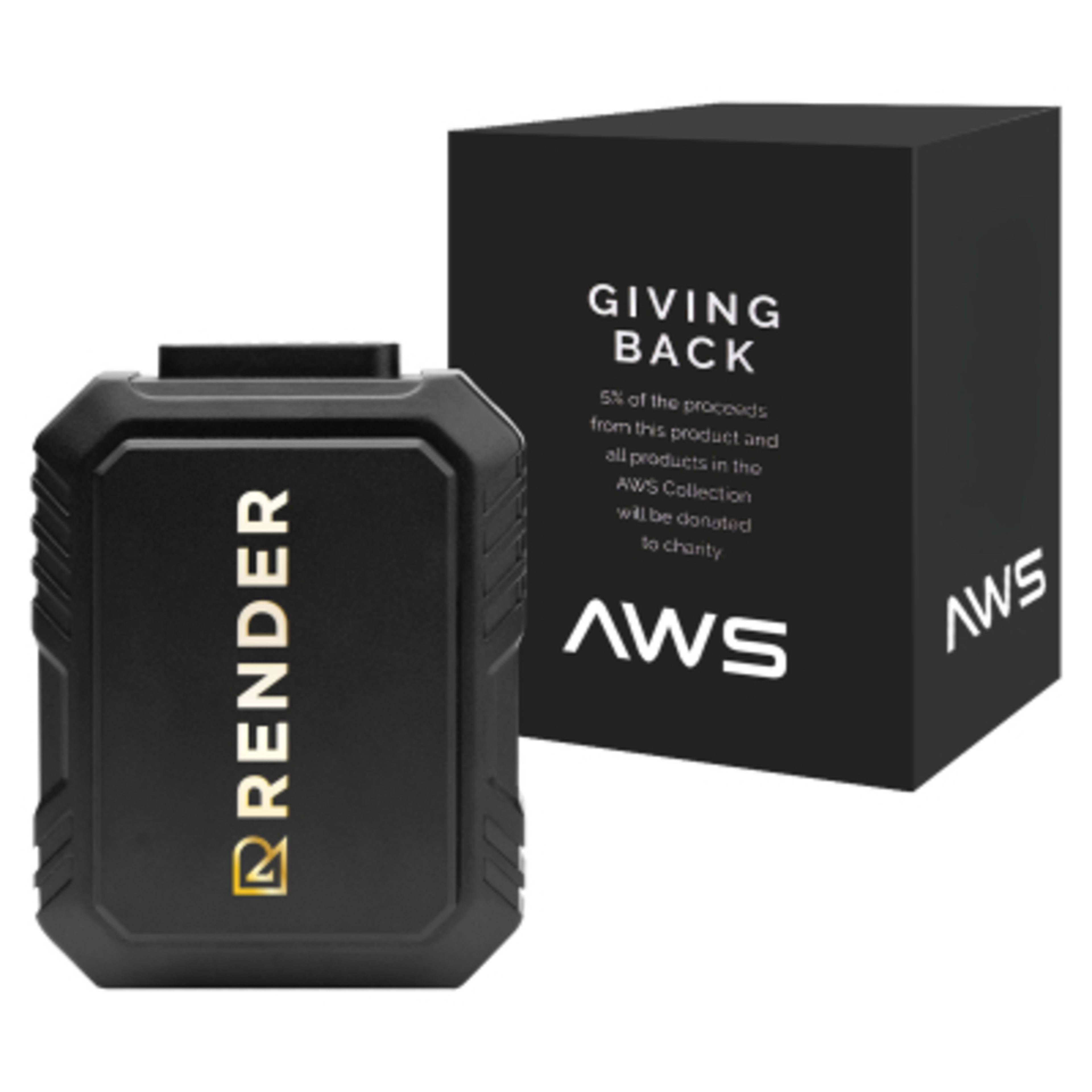 UL Listed Power Bank Clip Fan 5000mAh - 4.5 x 3.5 in - Black - Digibrite - product view 3