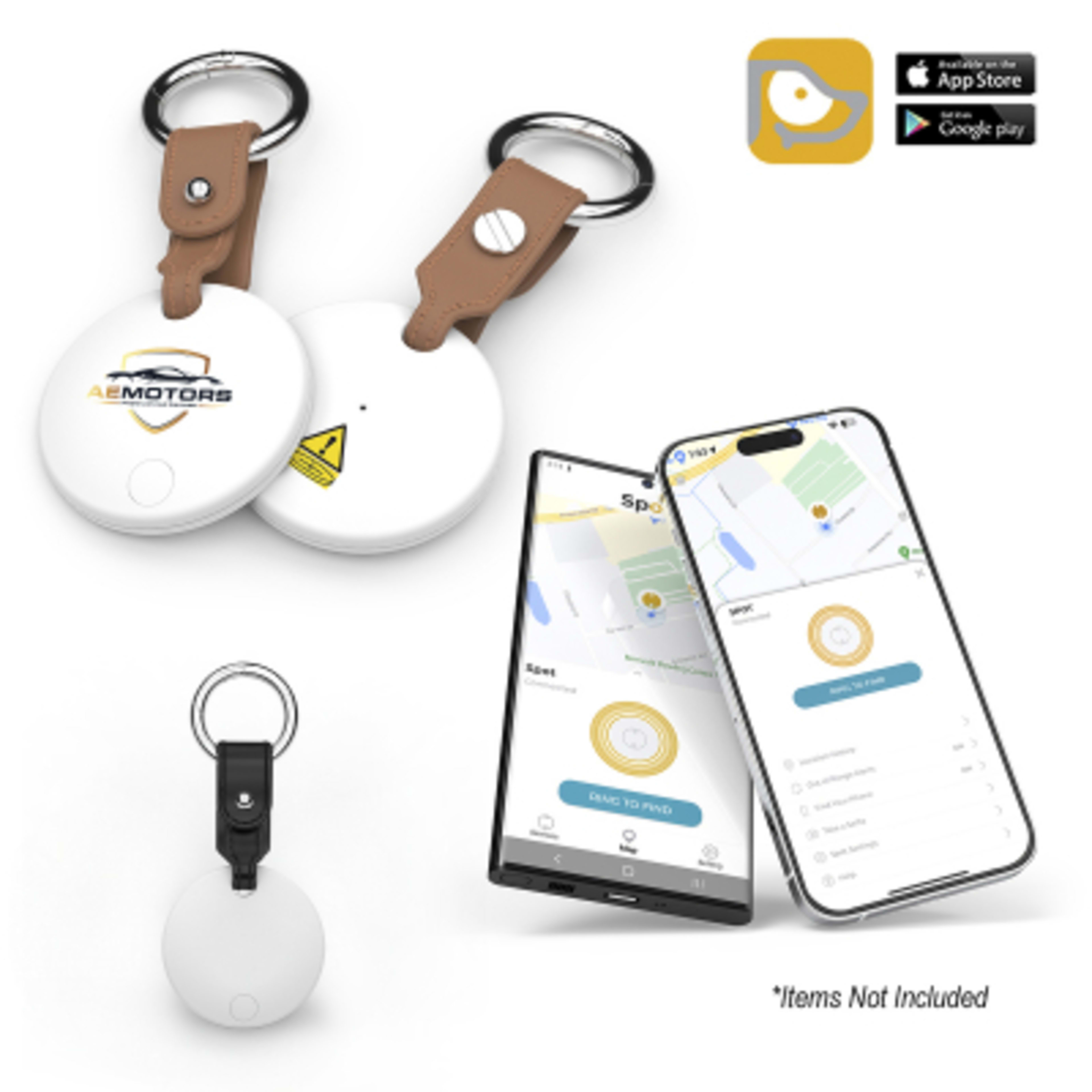 Bluetooth Finder Keychain - Spot Pro - Group Shot - product view 1