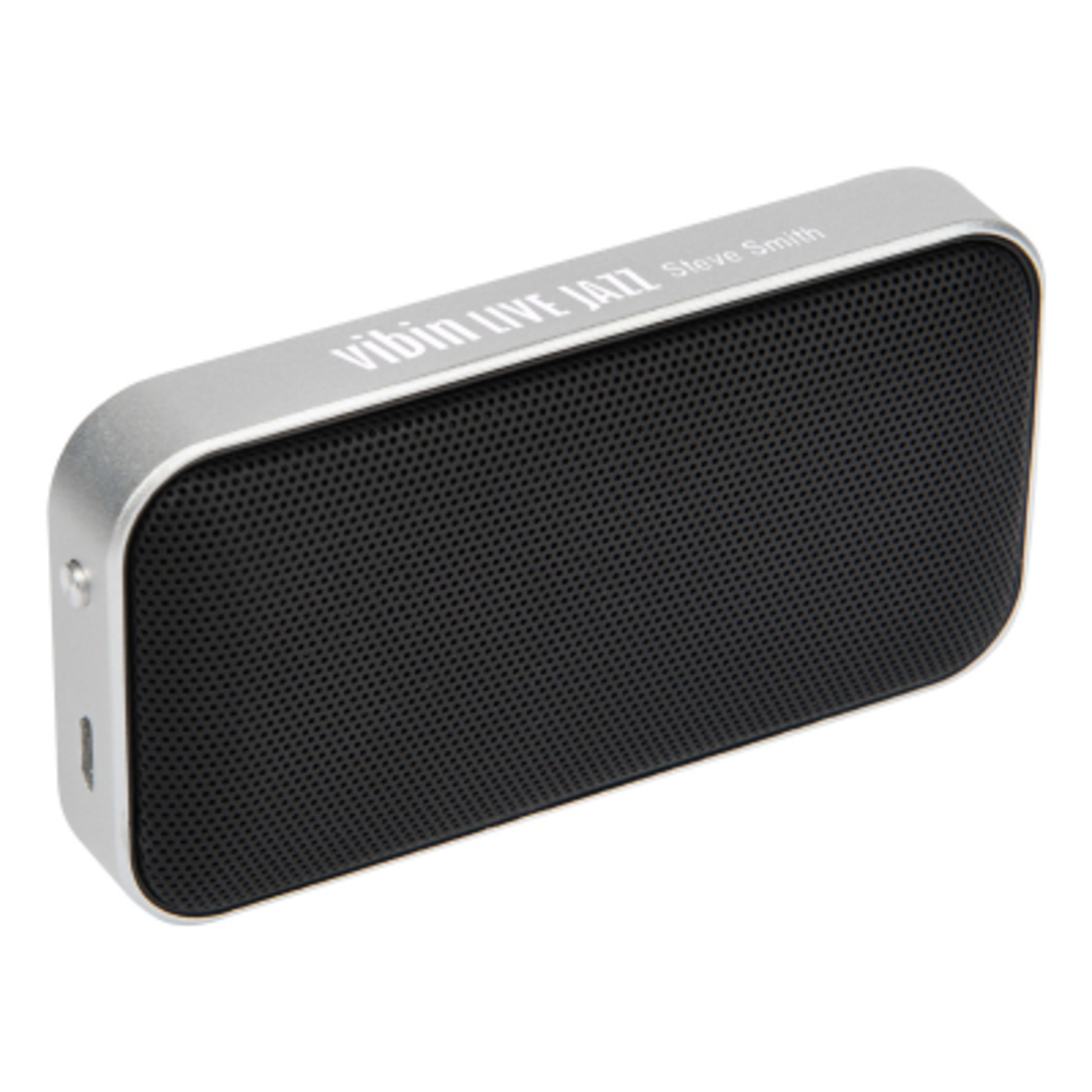 Bluetooth Nano Speaker Wireless Compact Hands-Free - 3.5 x 1.88 in - Black - Personalization Laser - product view 2