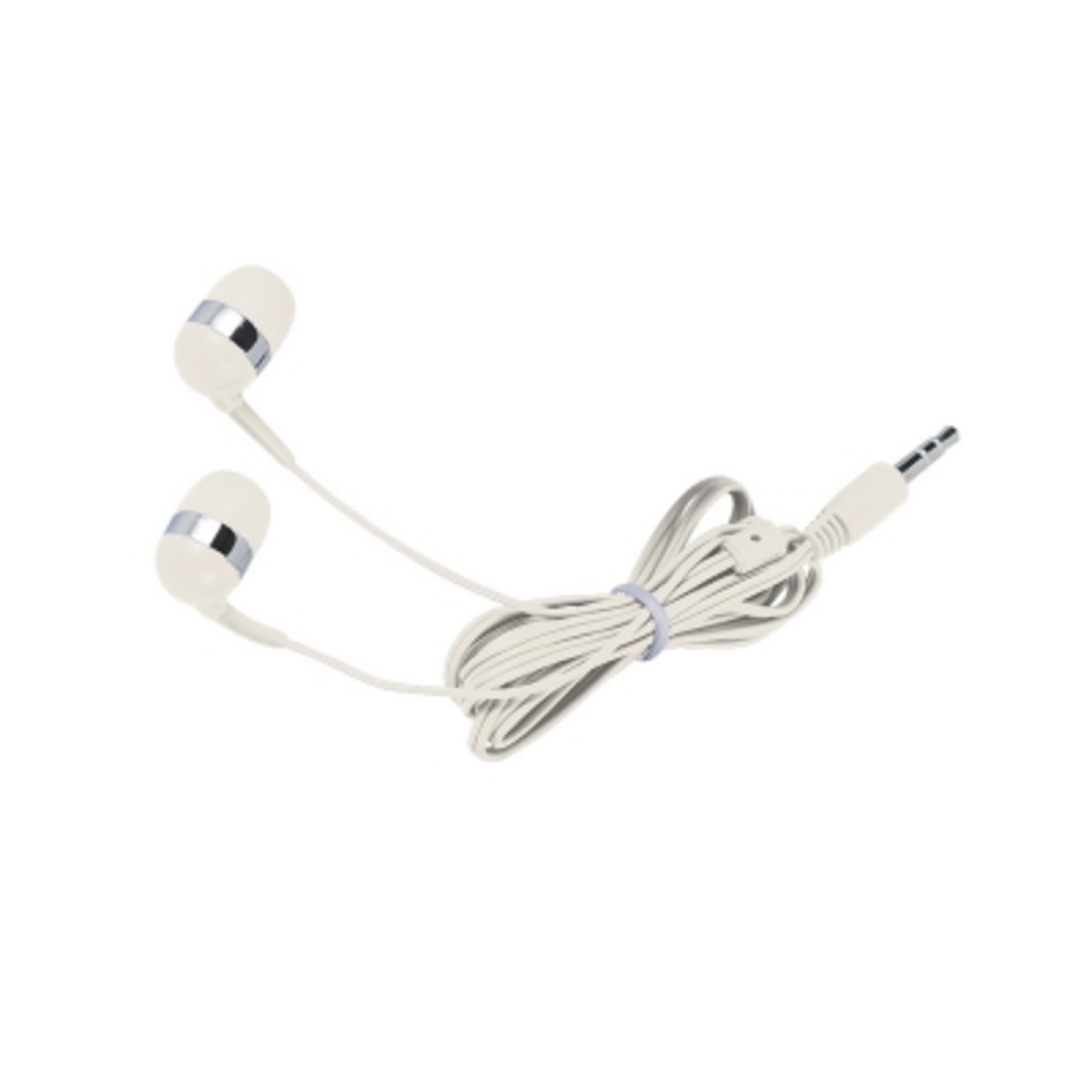 Phone Wallet with Wired Earbuds Adhesive Stand - 2.25 x 3.75 in - White - Earbuds - product view 11