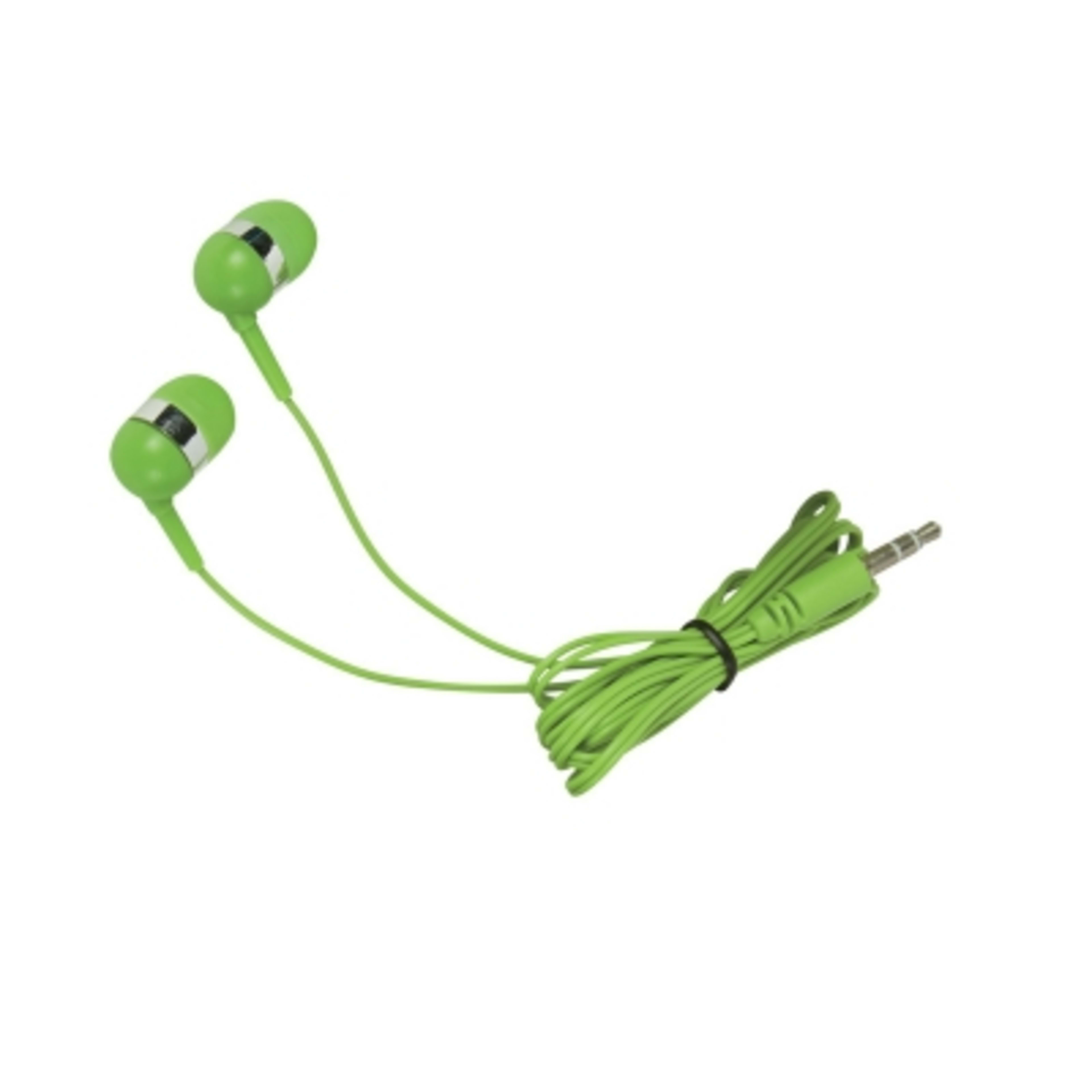 Phone Wallet with Wired Earbuds Adhesive Stand - 2.25 x 3.75 in - Lime - Earbuds - product view 6