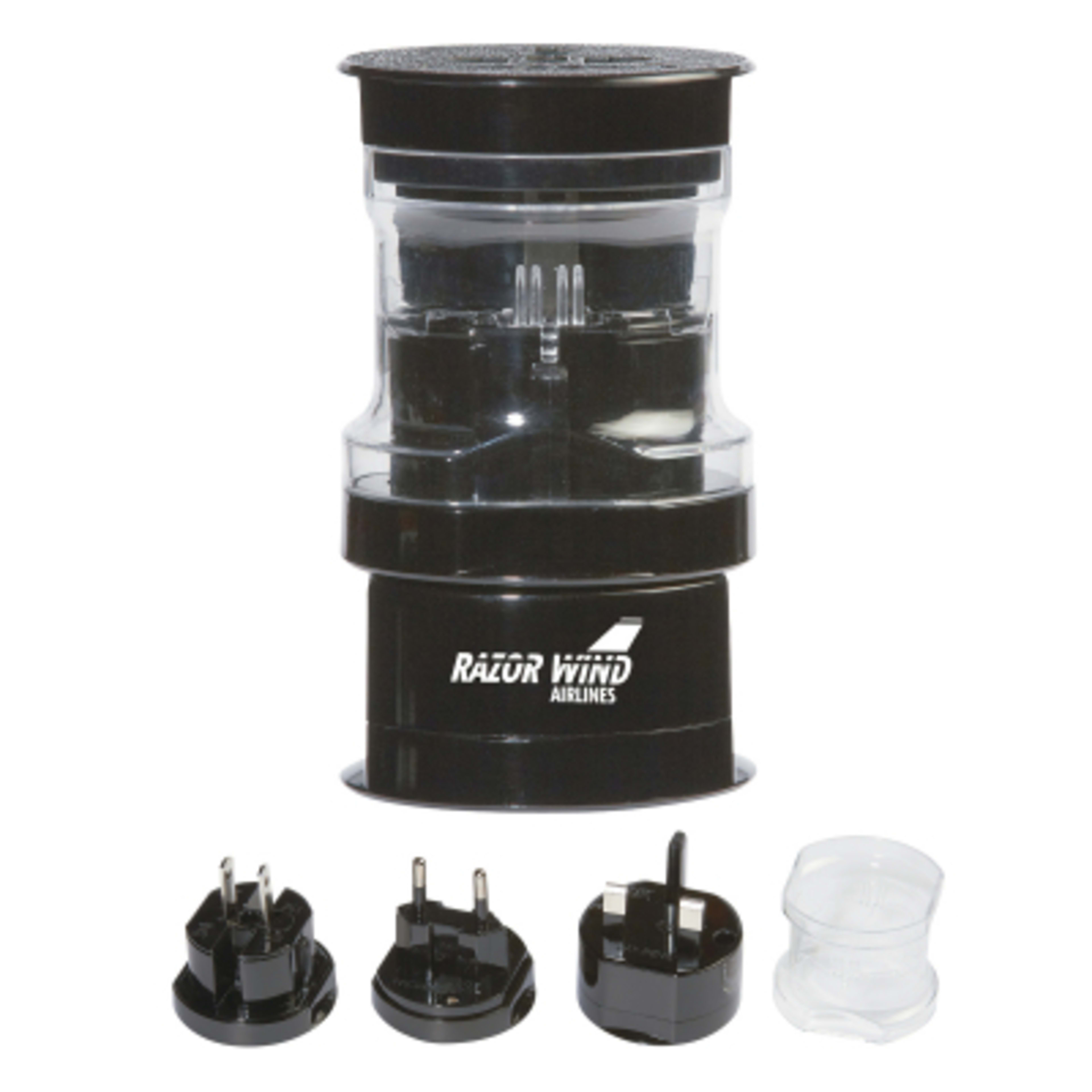 Universal Travel Adapter 4-Country - 2 x 3.25 in - Group Shot - product view 2