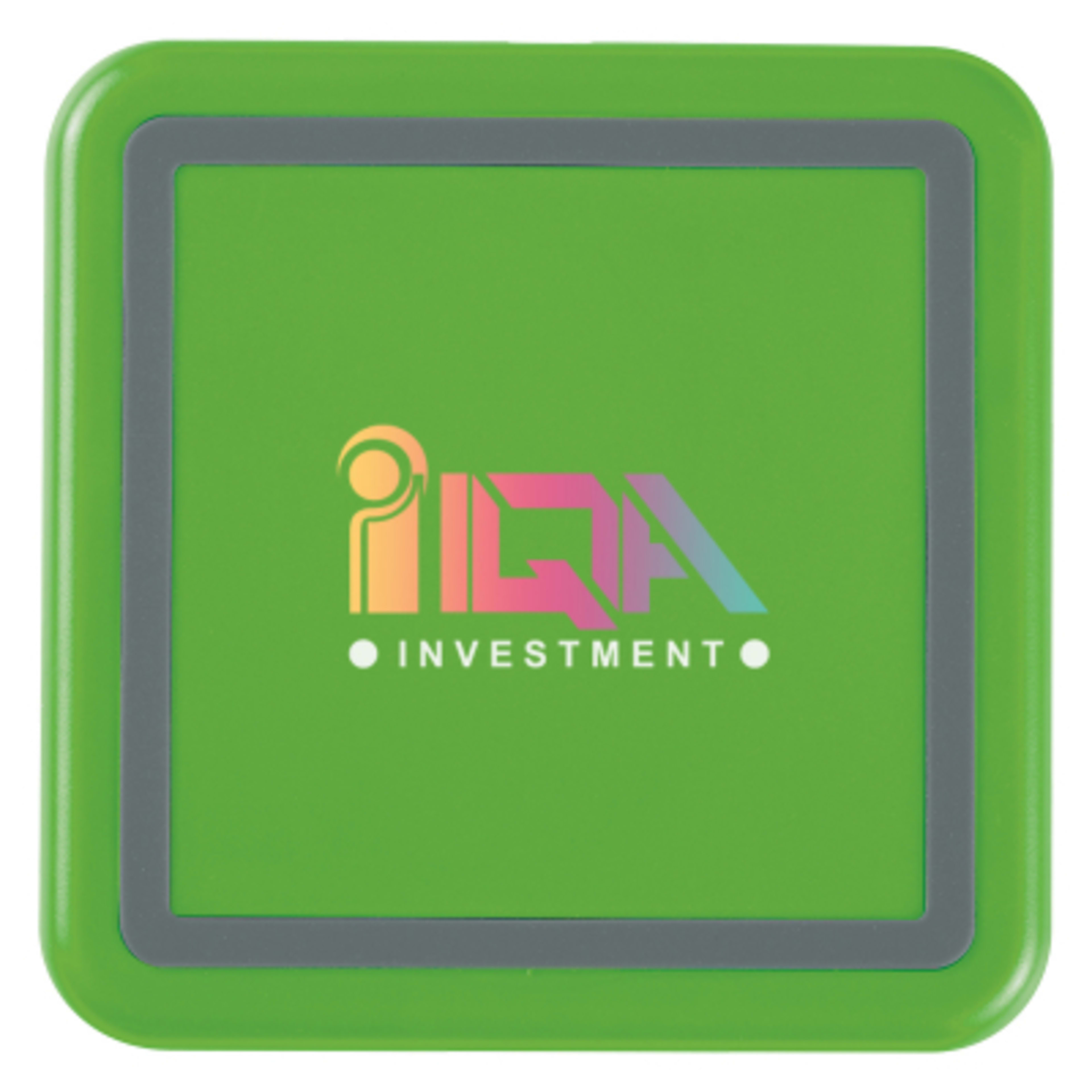 Square Wireless Charging Pad with LED - 3.5 in - Group Shot - product view 4