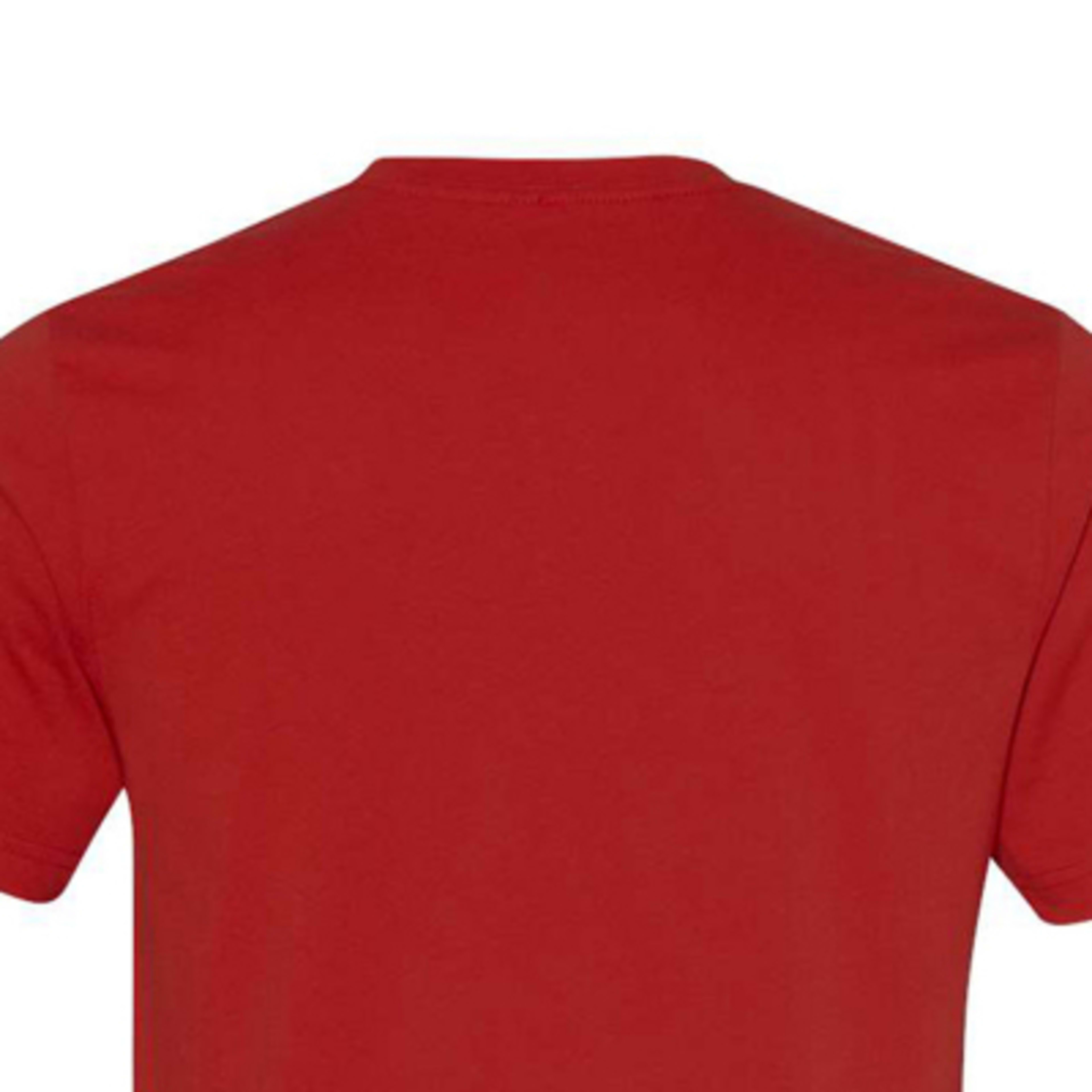Custom Printed T-Shirt Bella+Canvas Jersey Short Sleeve (Unisex) - Red - Backyoke - product view 17