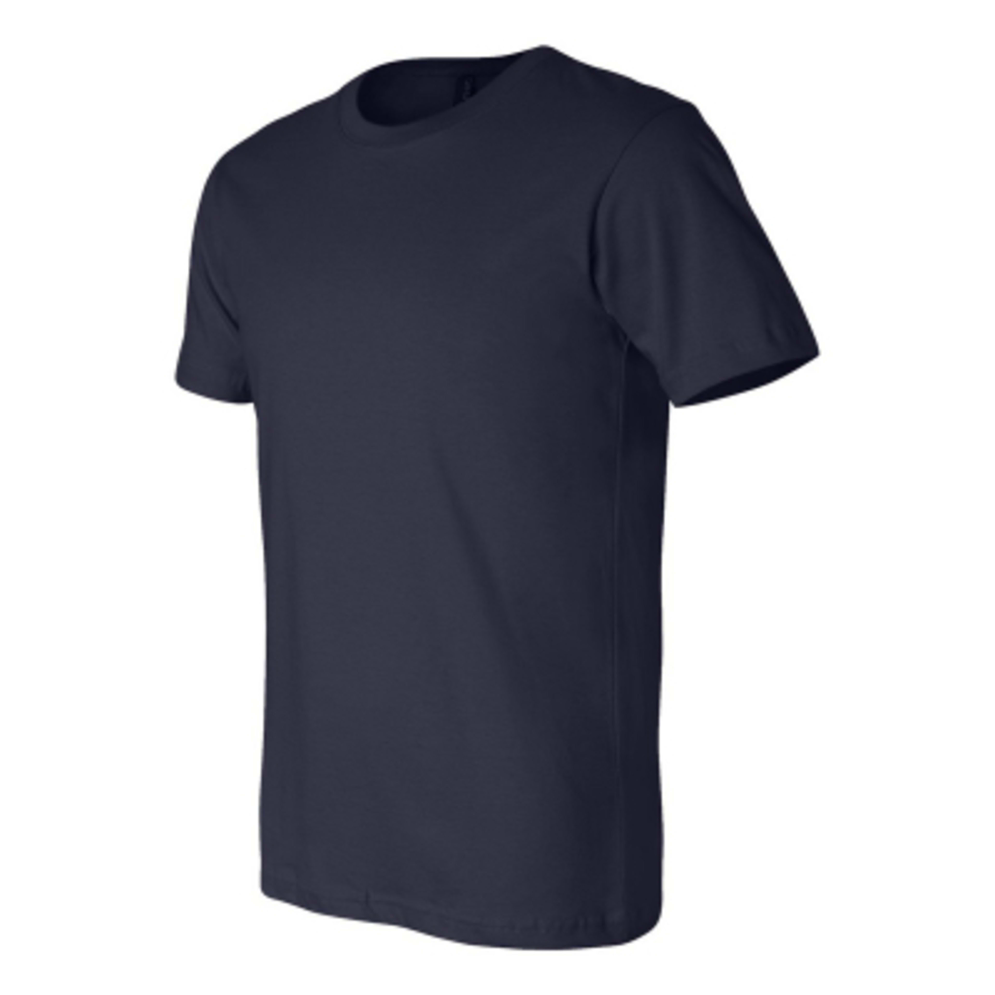 Custom Printed T-Shirt Bella+Canvas Jersey Short Sleeve (Unisex) - Navy - Sleeve - product view 18