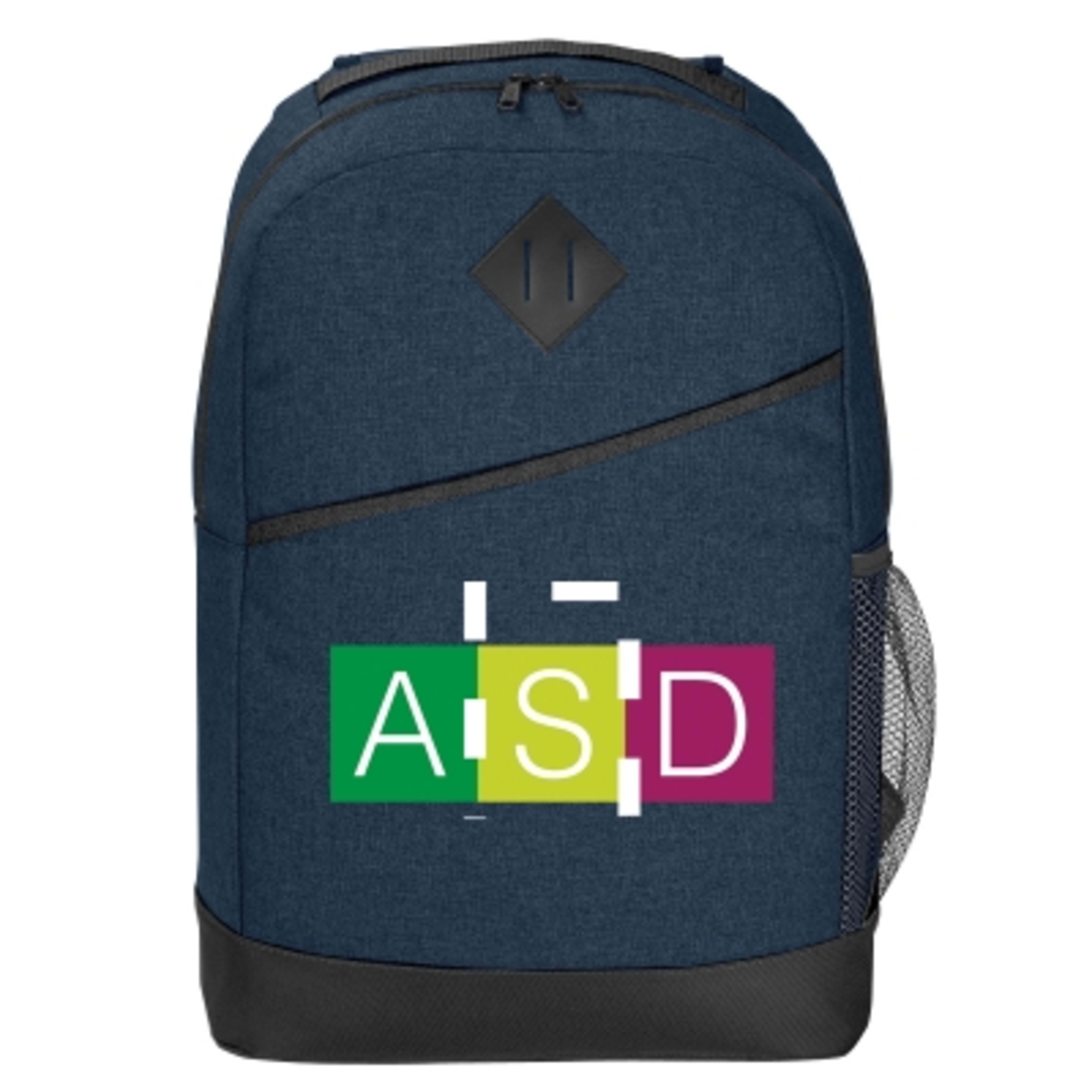 Backpack 600D Polycanvas High Line Padded - 11 x 16½ x 5½ in - SLA - Colorbrite - product view 4