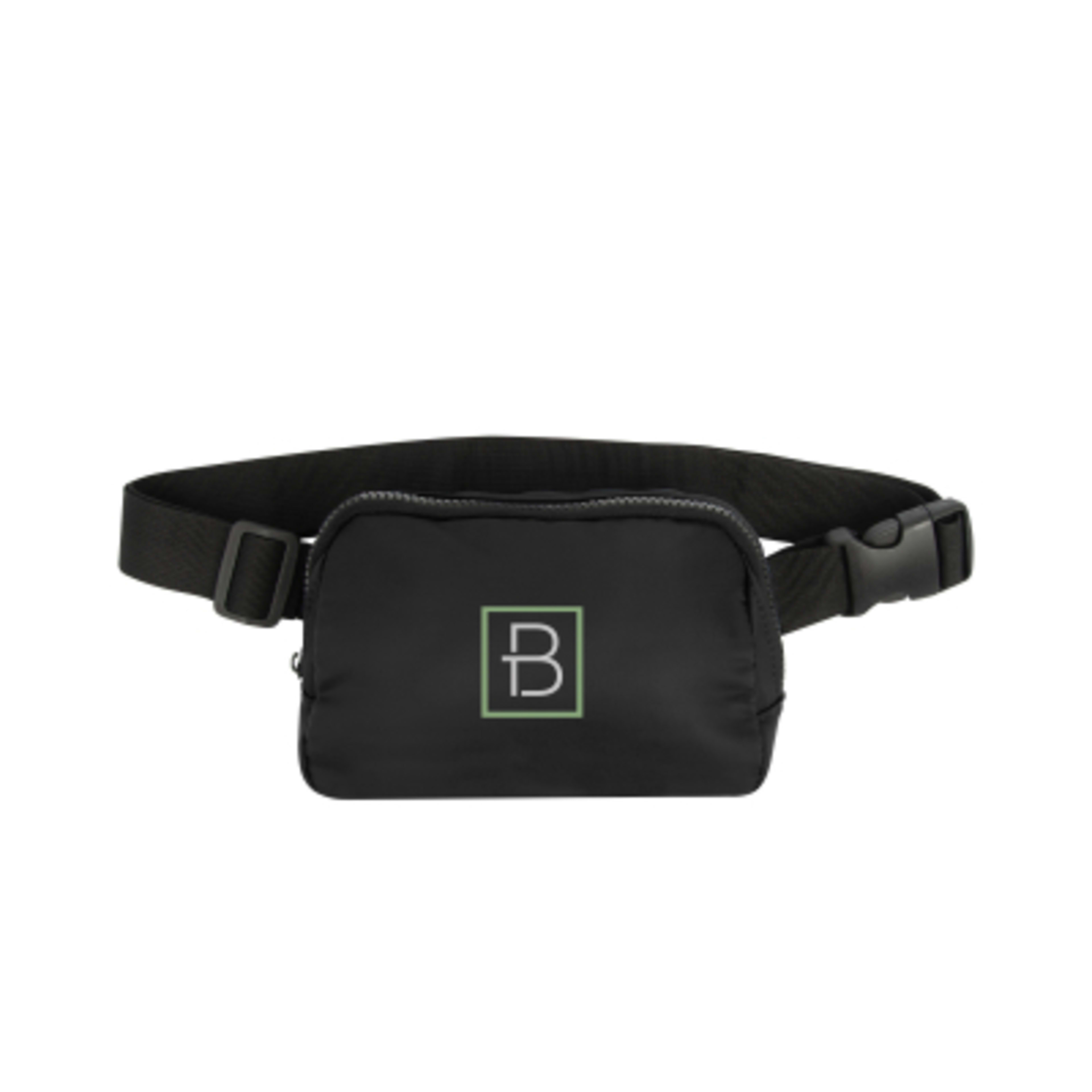 Belt Bag Recycled Polyester Convertible Style - 7 x 5 in - Black - Colorbrite - product view 2