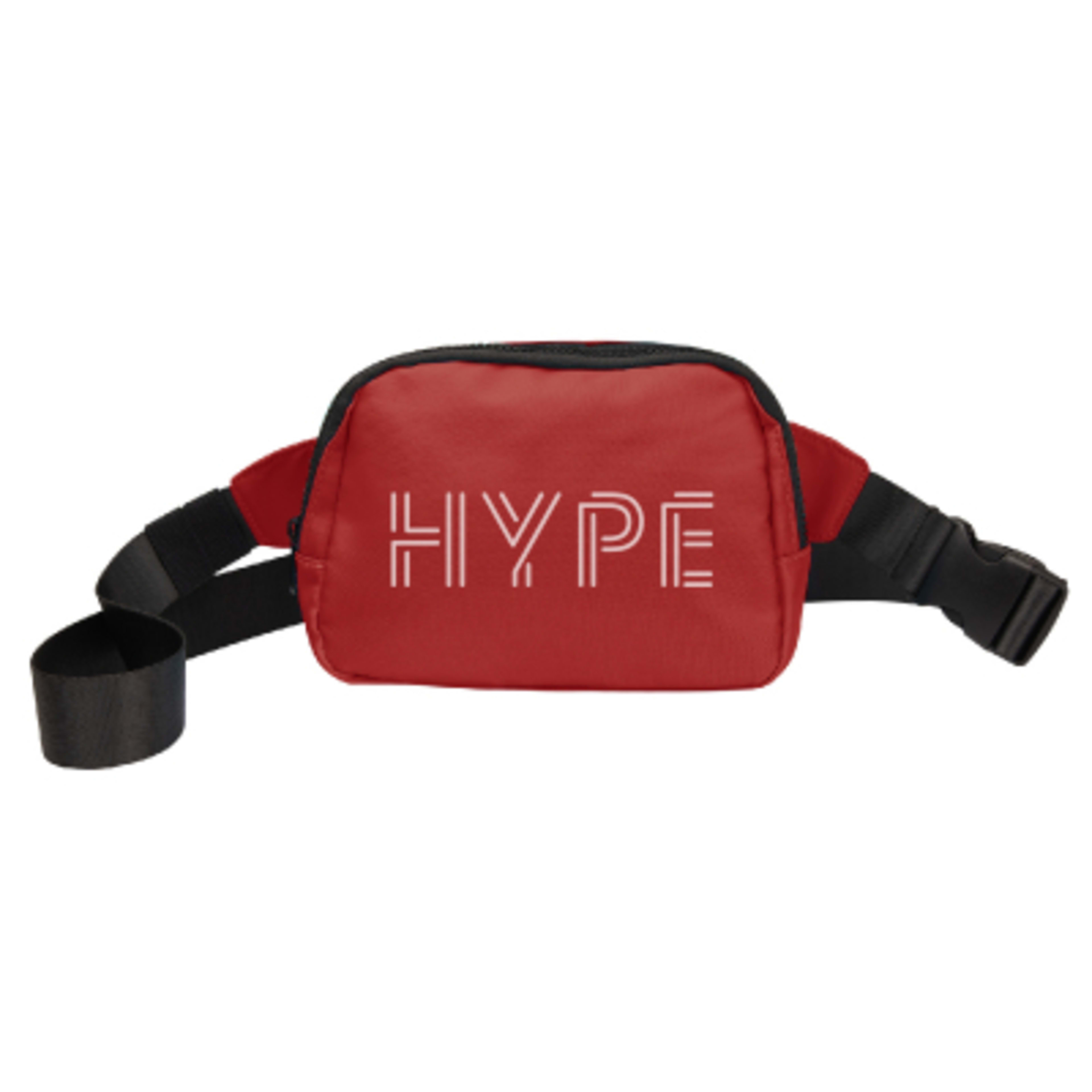 Belt Bag XL Twill Polyester Adjustable - 8 x 5 in - Red - Silkscreen - product view 25