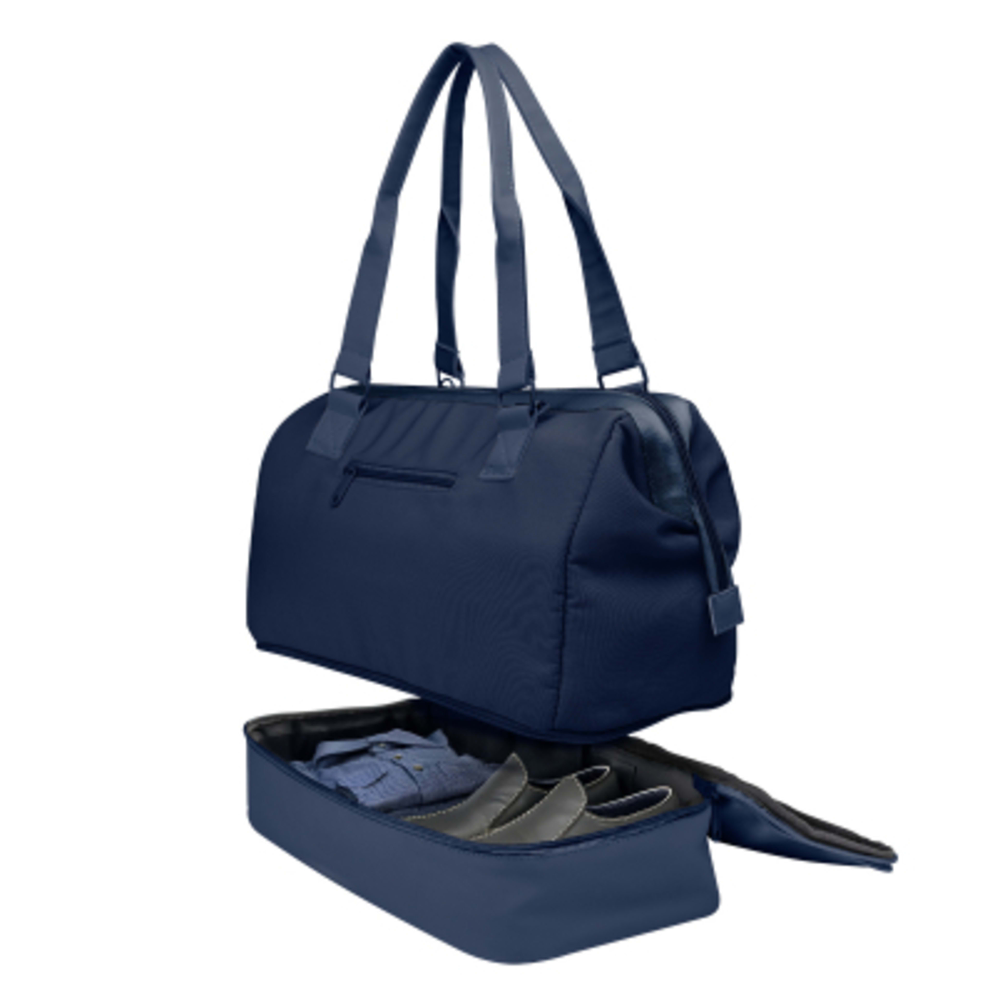 Laptop Bag Convertible Weekender Drop Bottom - 16 x 14 in - In Use - product view 3