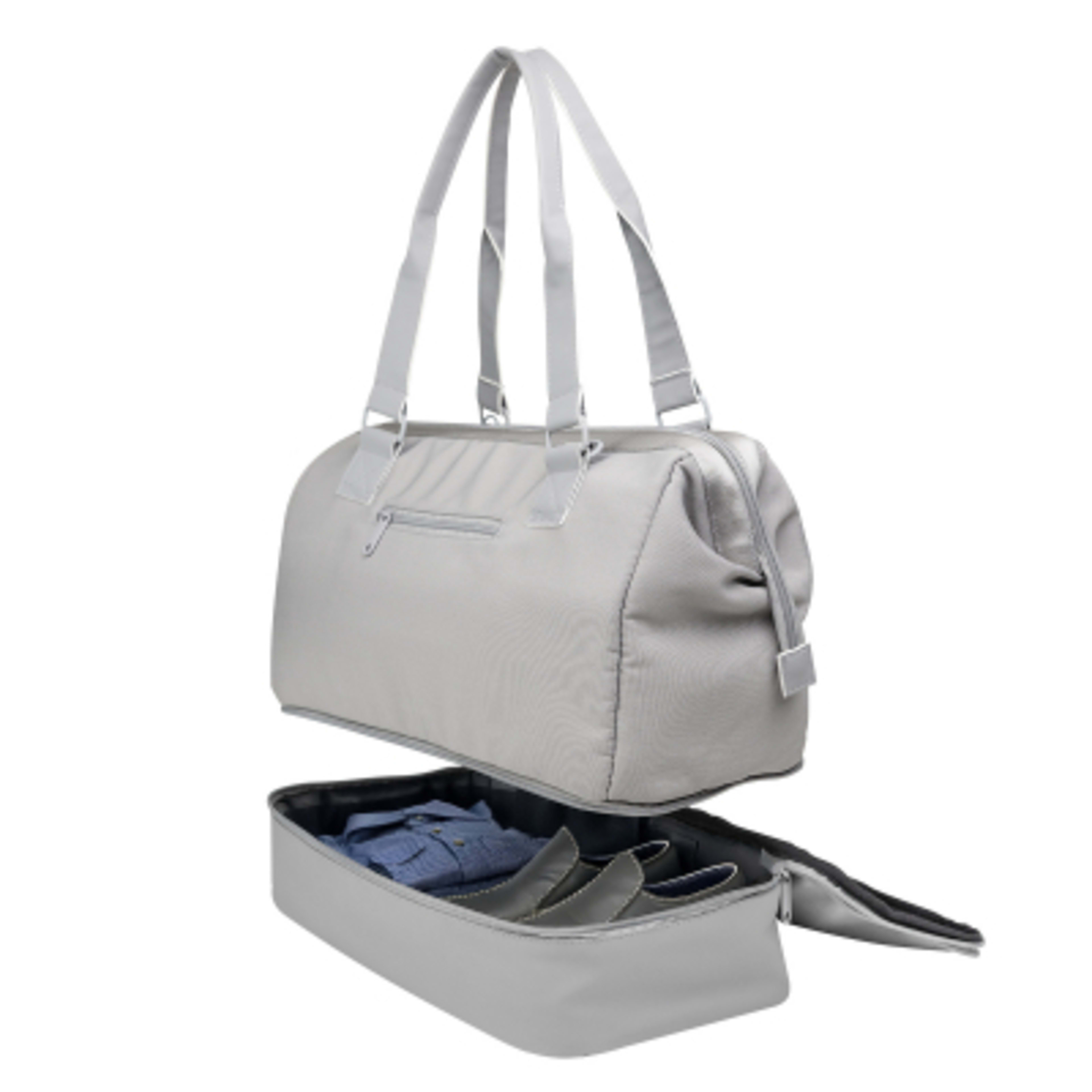 Laptop Bag Convertible Weekender Drop Bottom - 16 x 14 in - In Use - product view 4
