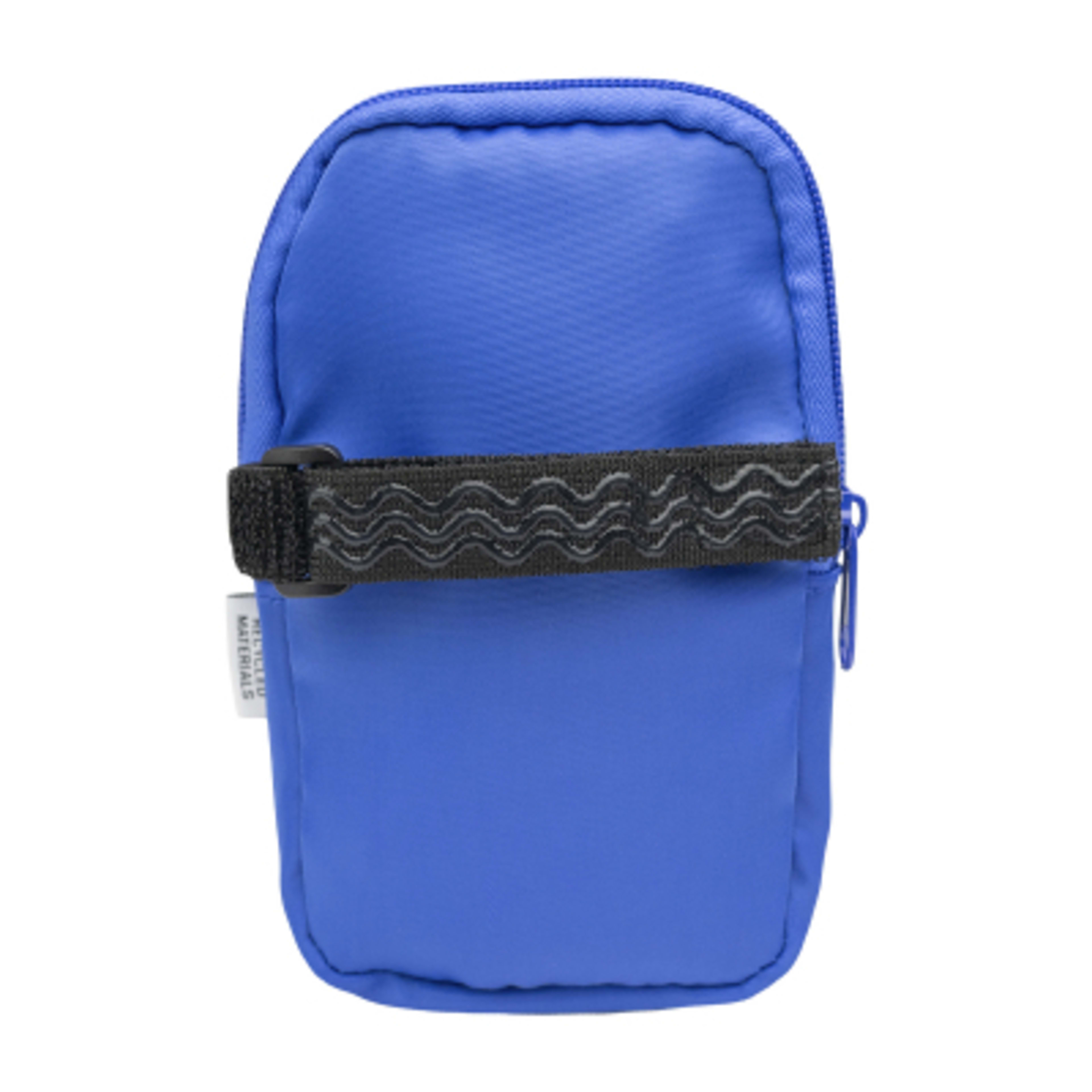 Phone Pouch rPET Recycled Twill Polyester - 4 x 6 in - Royal - Back - product view 5