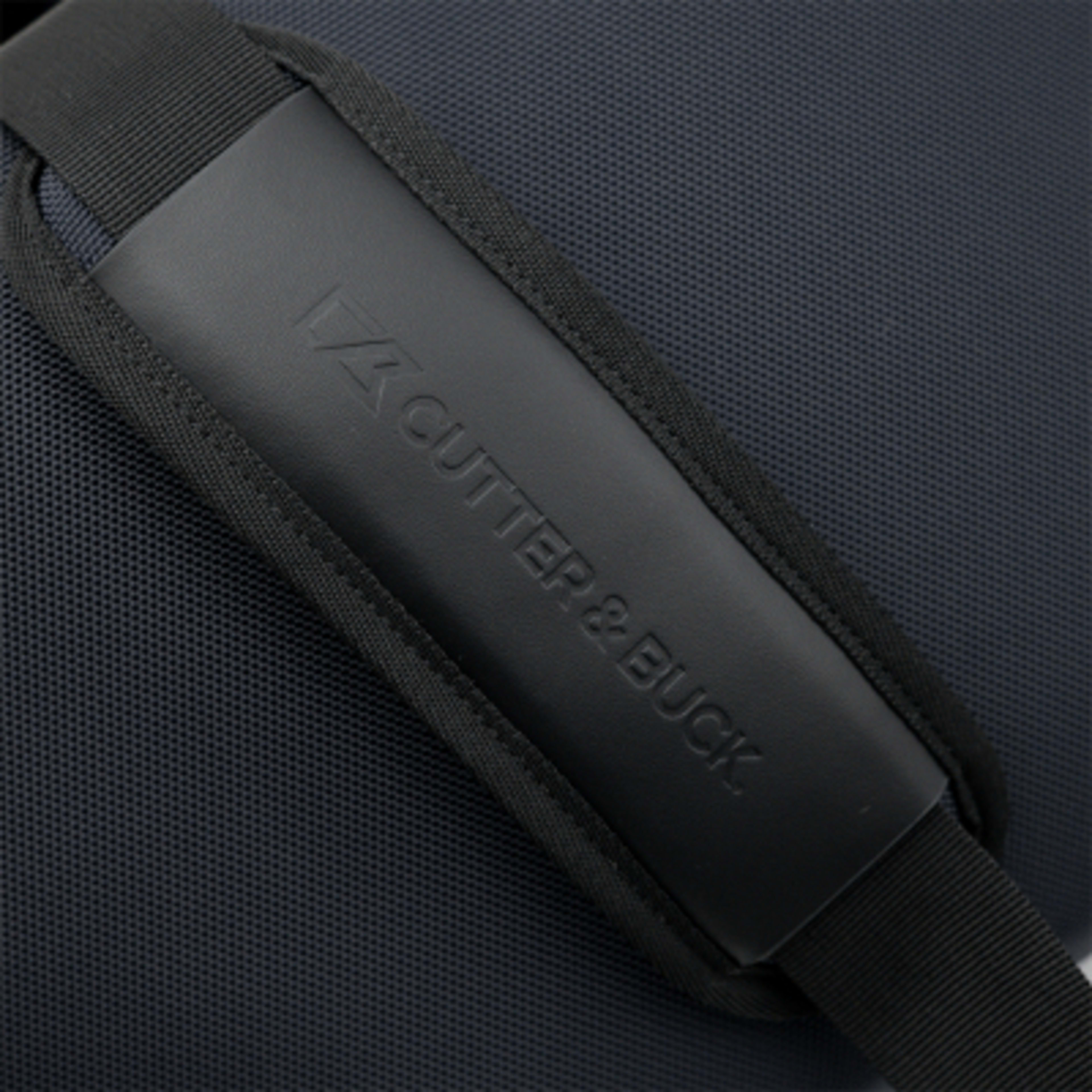 Weekender Bag rPET Drop Bottom Travel Style - 18.5 x 15 in - Navy/Black - Inuse1 - product view 13