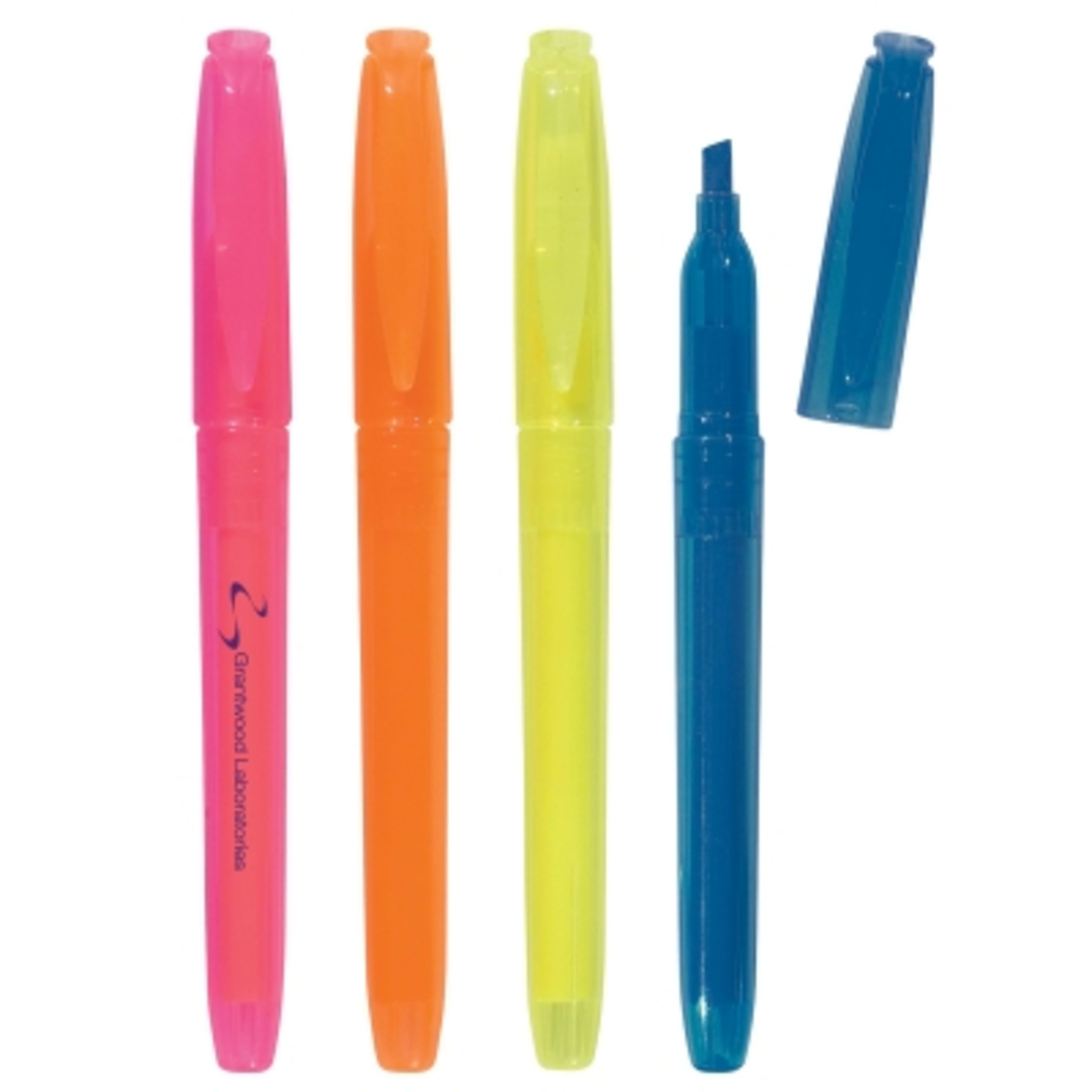 Highlighter Chisel Tip Fade Resistant Recycled - 5.5 in - Group Shot - product view 2