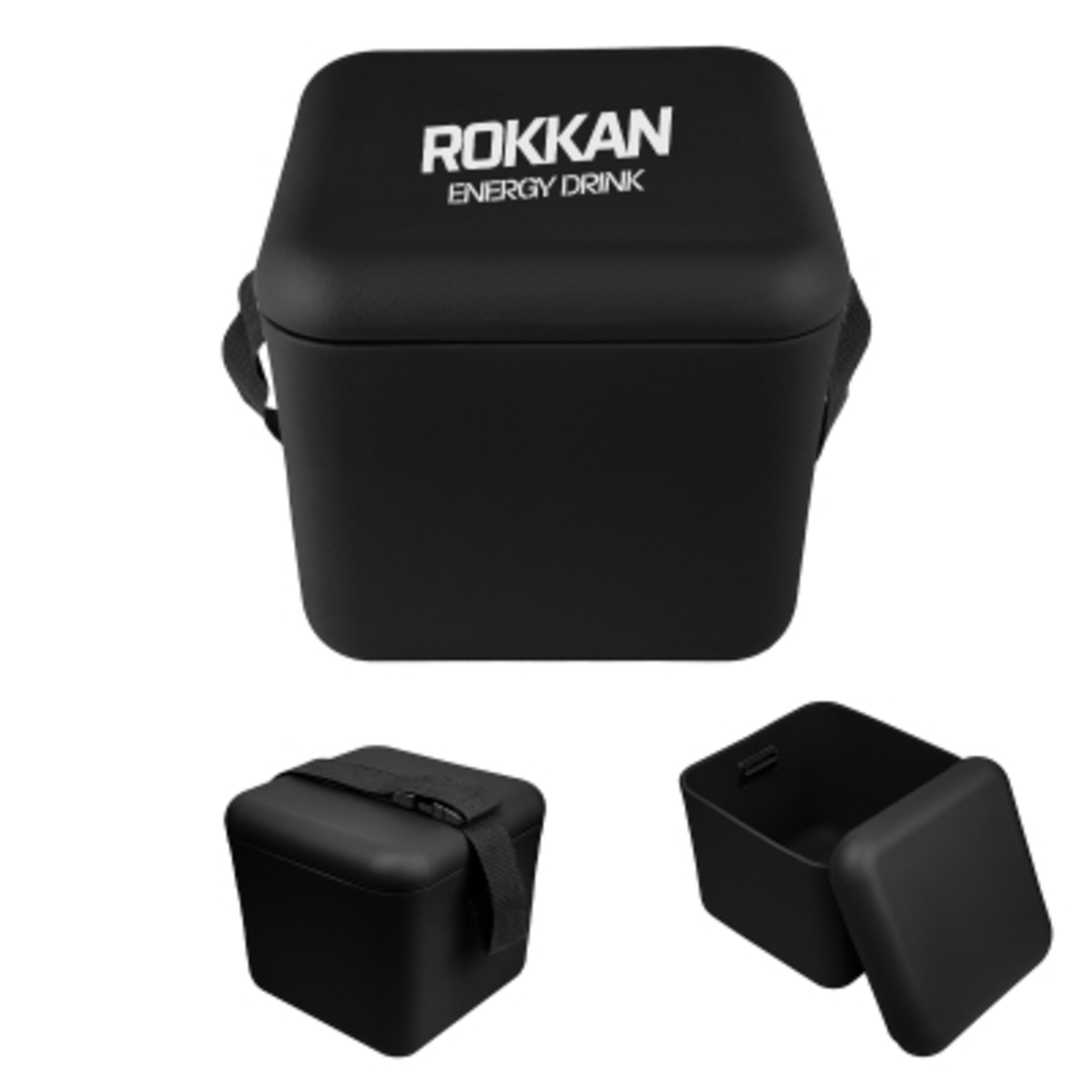 Cooler EVA Foam Hard-Sided Cryo - 30 Can - Black - Silkscreen - product view 3