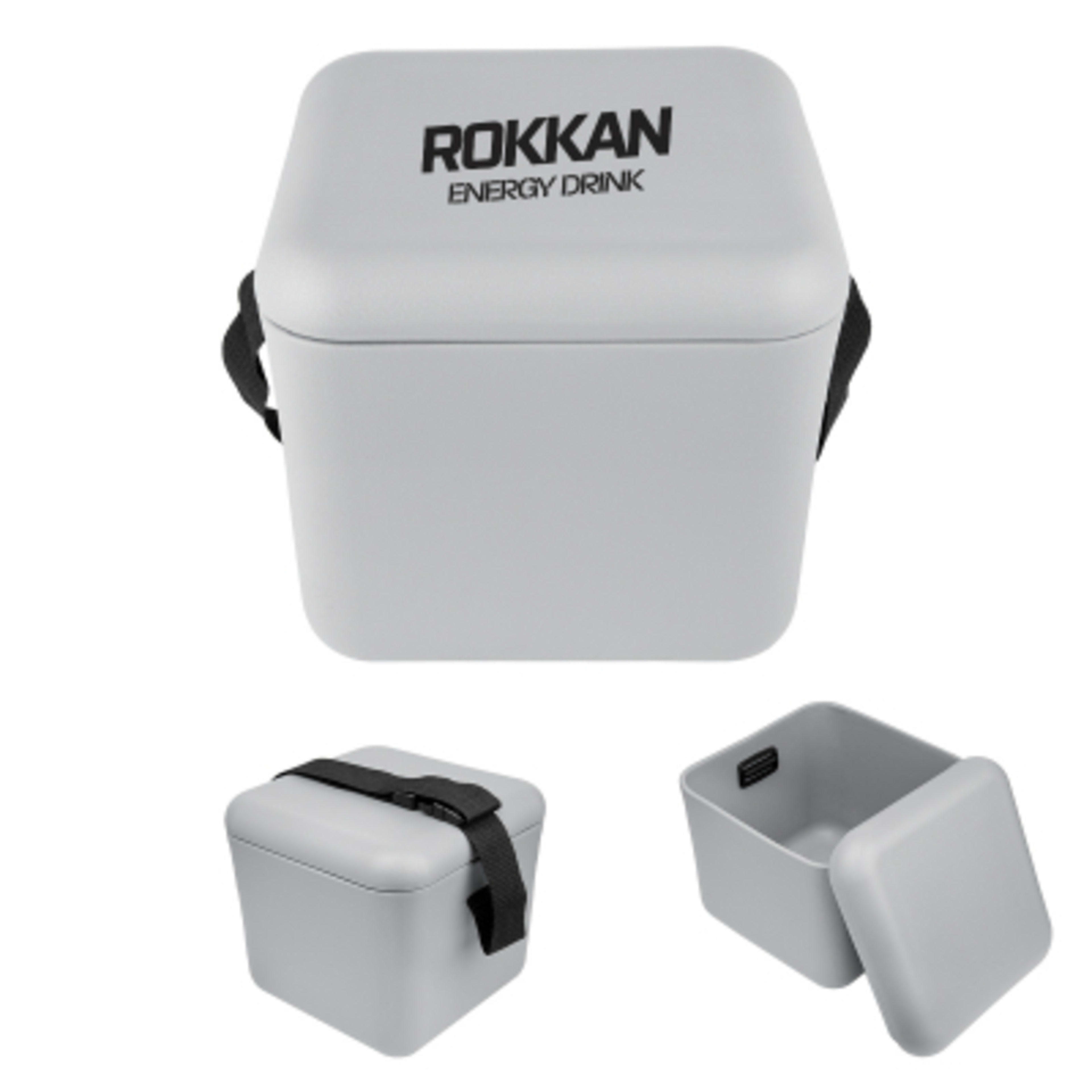 Cooler EVA Foam Hard-Sided Cryo - 30 Can - Gray - Silkscreen - product view 5