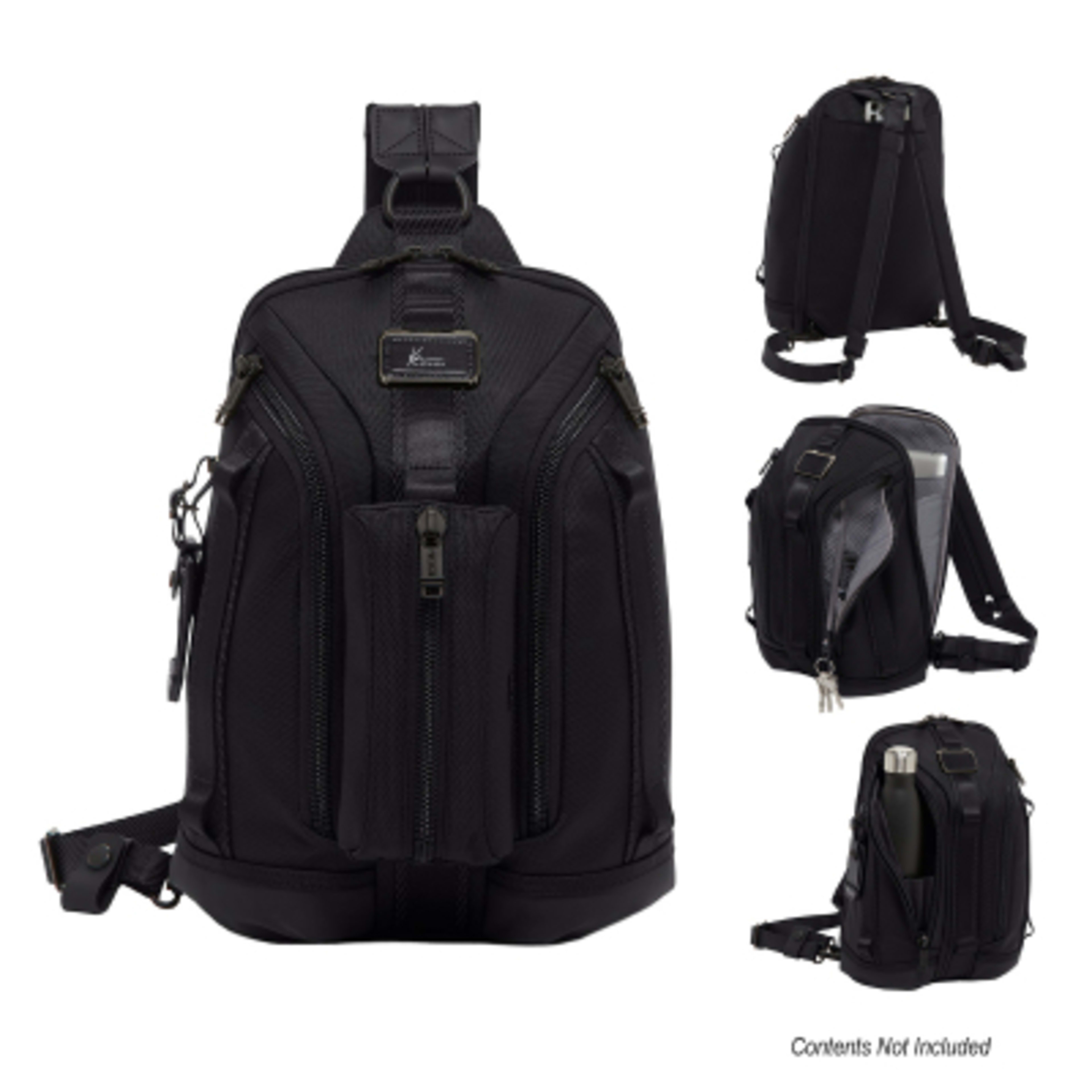 TUMI Sling Backpack Ballistic Nylon Knight - 9 x 14 in - Black - Laser