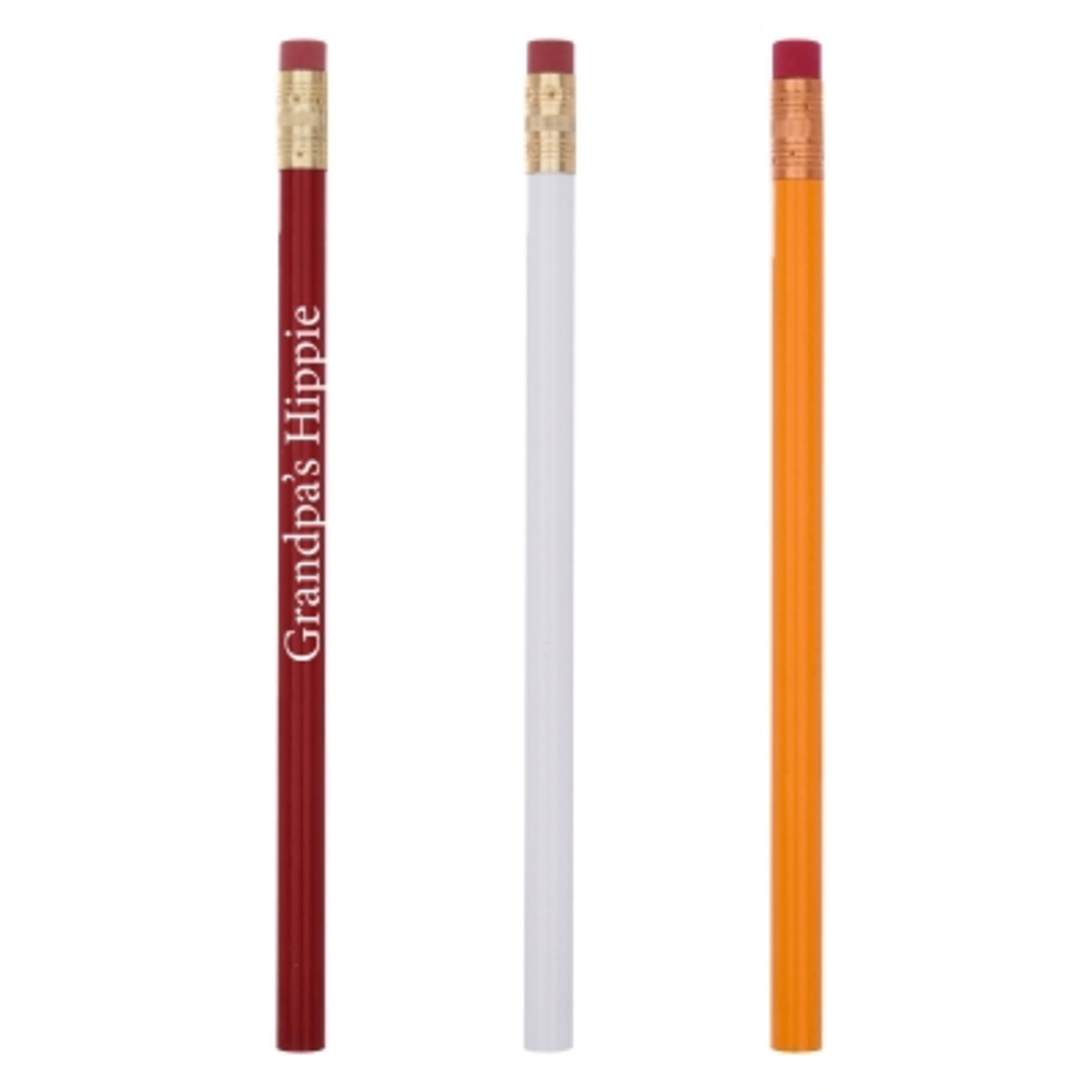 Pencil Jumbo with Oversized Barrel and Eraser - 7.5 in - Group Shot - product view 2