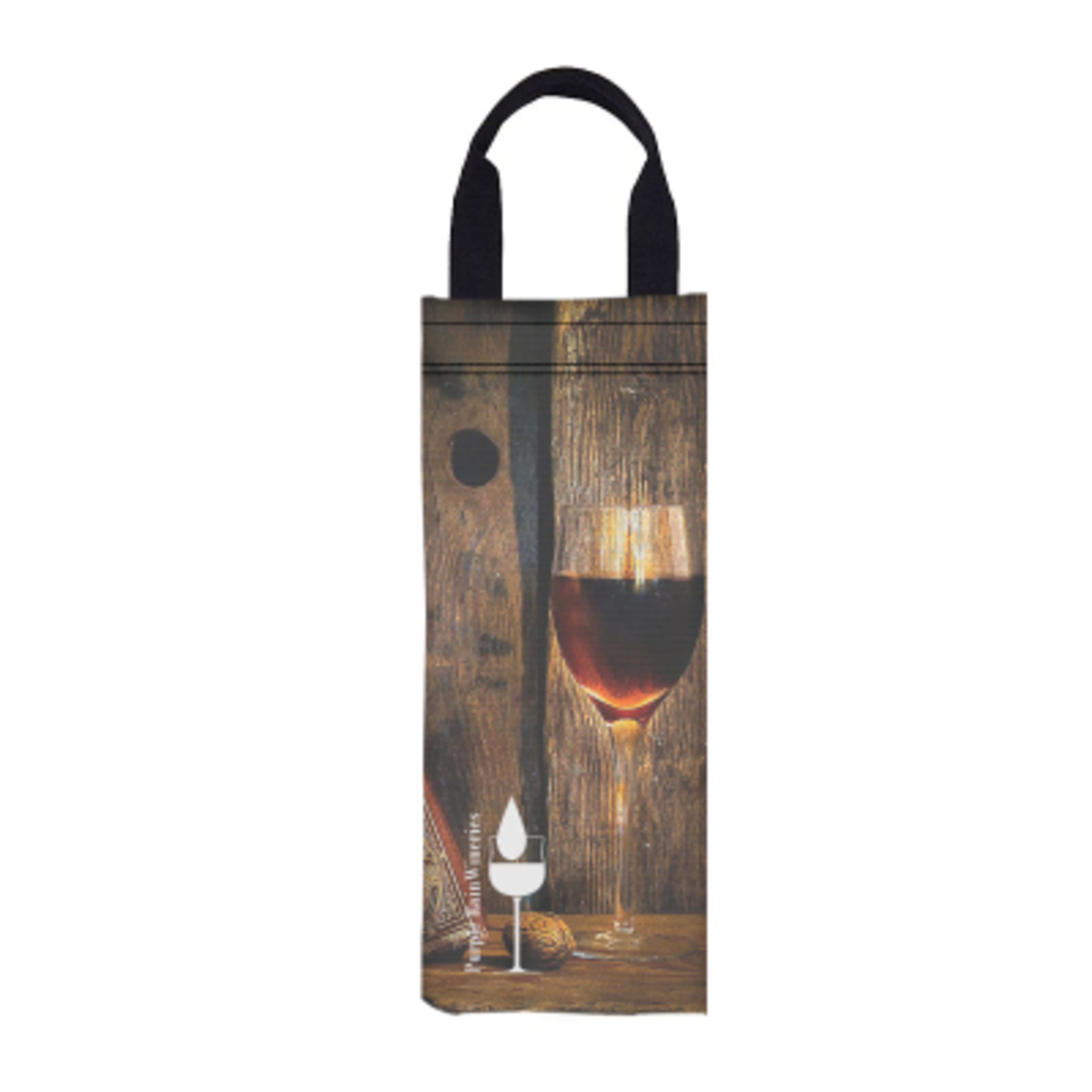 Canvas Wine Bag with Handles - 6 x 16 in - Group Shot