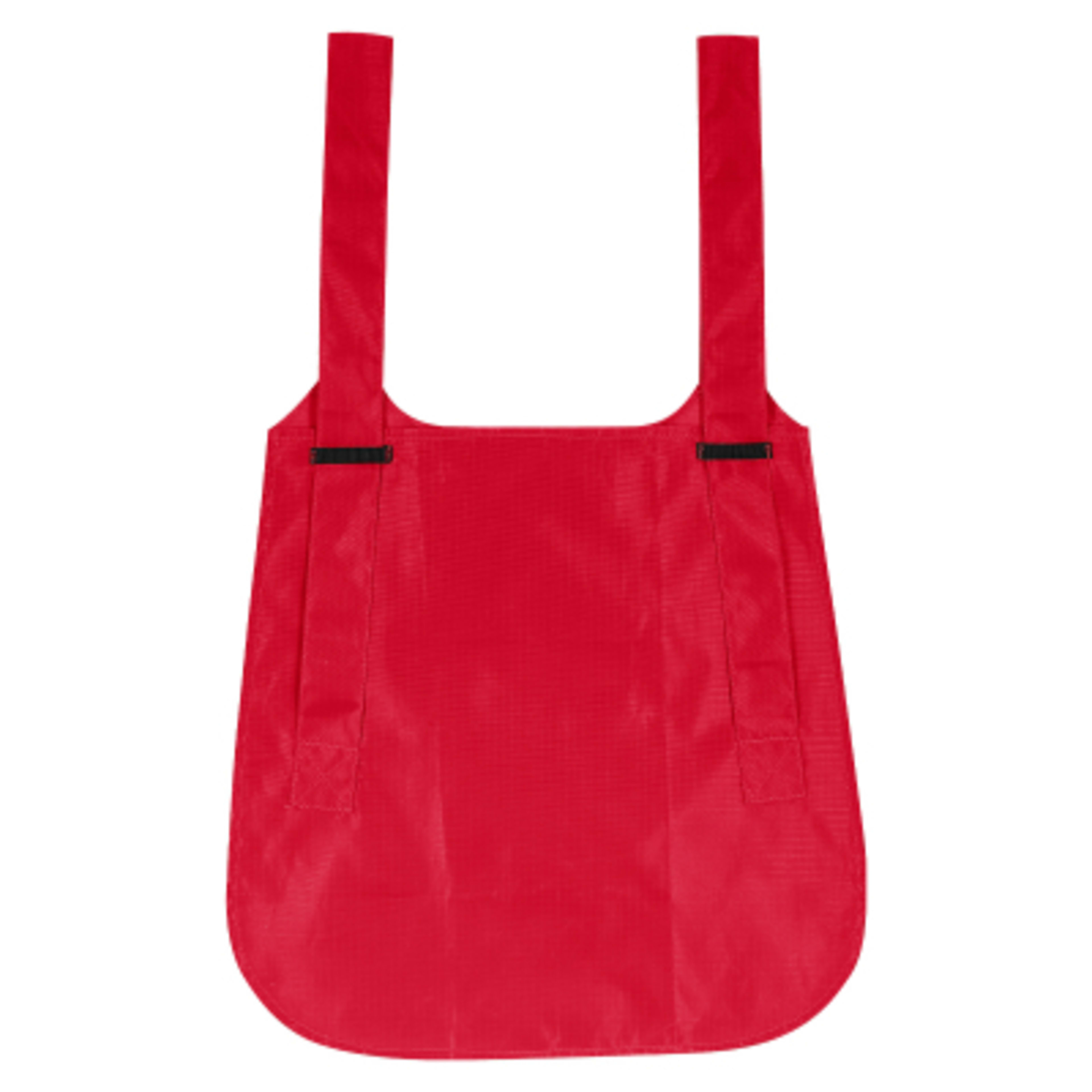 Tote Bag Convertible Backpack Ripstop Polyester - 16 x 16 in - Red - Back - product view 3