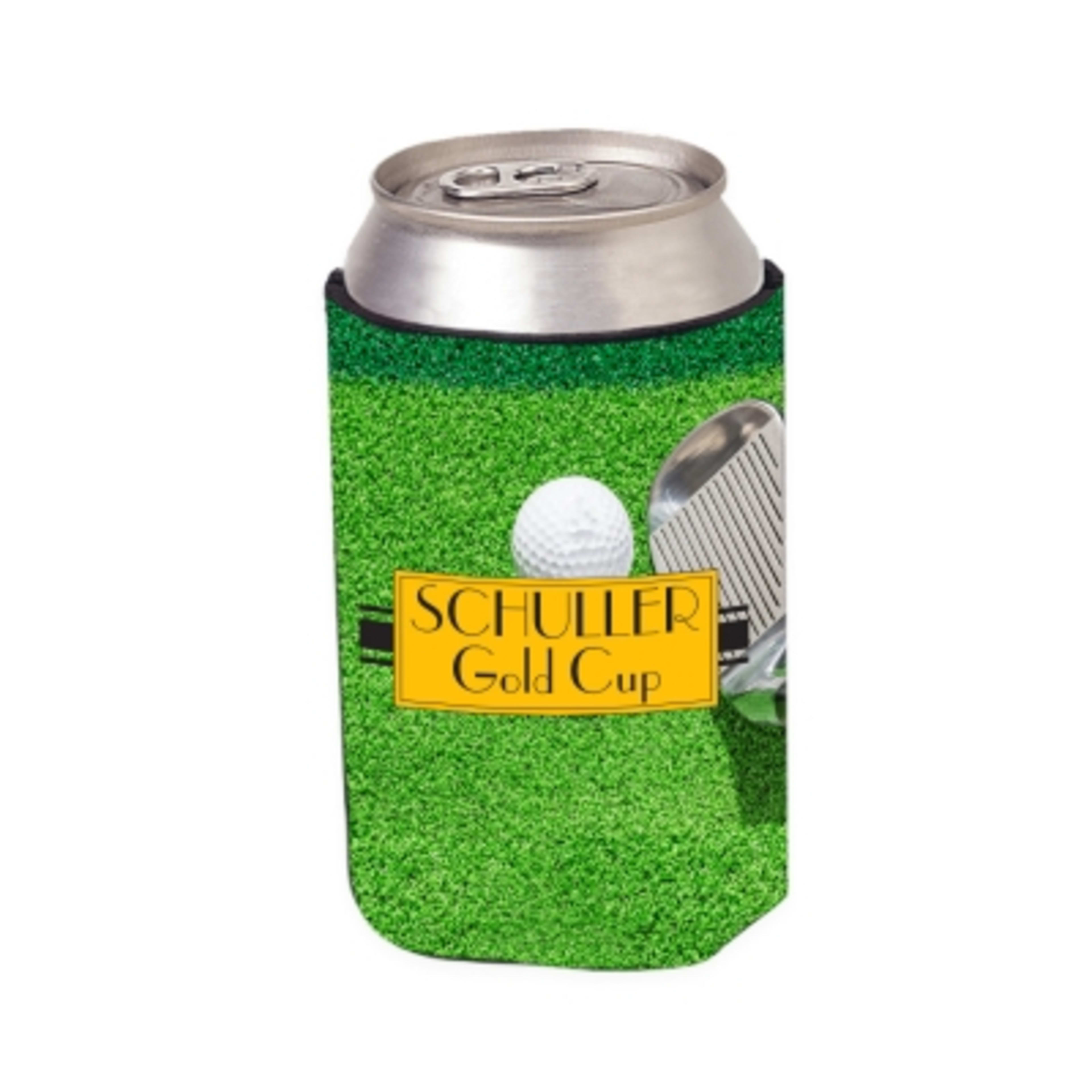 Custom Foam Koozie with Stock Designs - 4 in - White - 4CP Golf 1 - product view 20