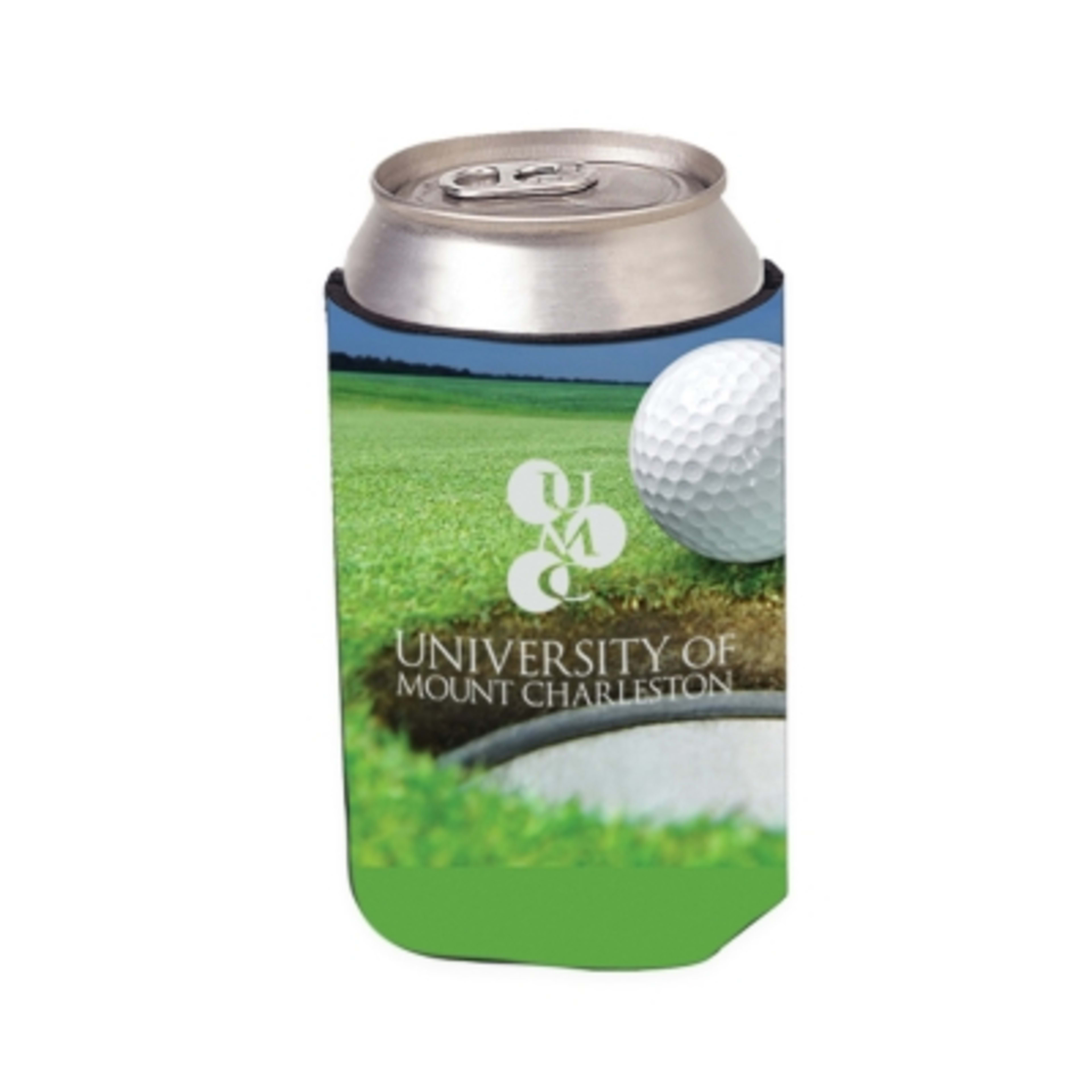 Custom Foam Koozie with Stock Designs - 4 in - White - 4CP Golf 2 - product view 21