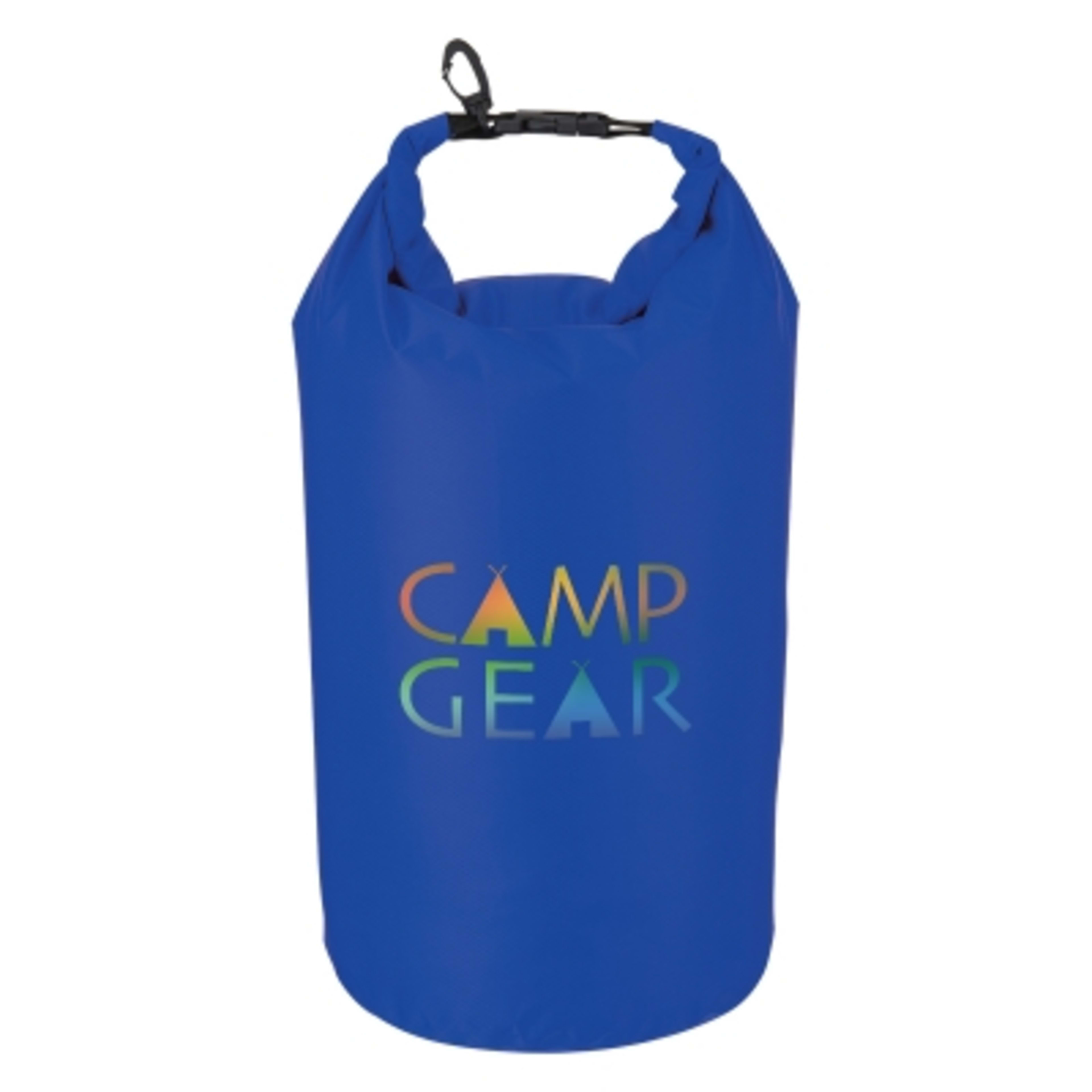 Waterproof Dry Bag Roll Top Closure - 10 Liter - Royal - Colorbrite - product view 2